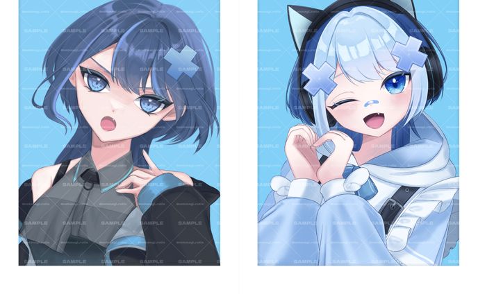 【実績】夏凪ルチア様　グッズ用イラスト制作