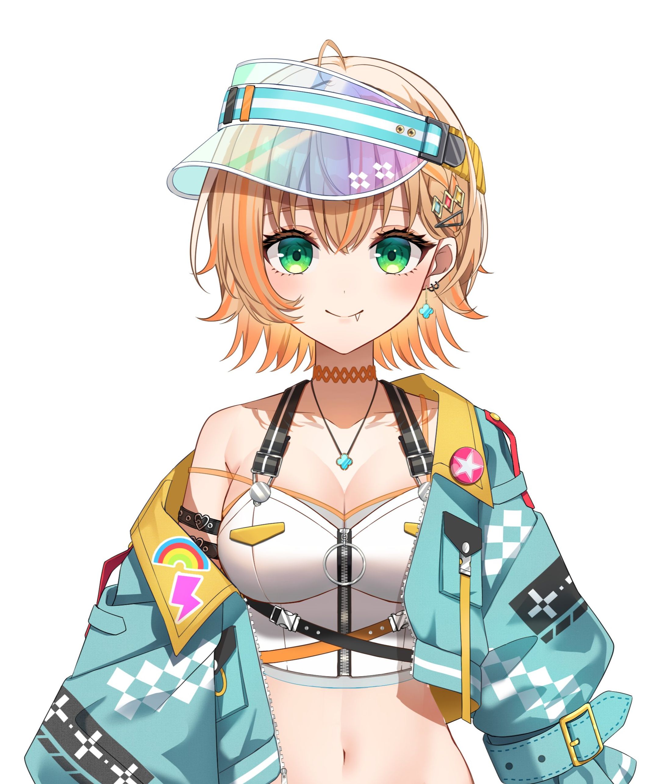 VTuber「ここちろり」様キャラクターデザイン-1