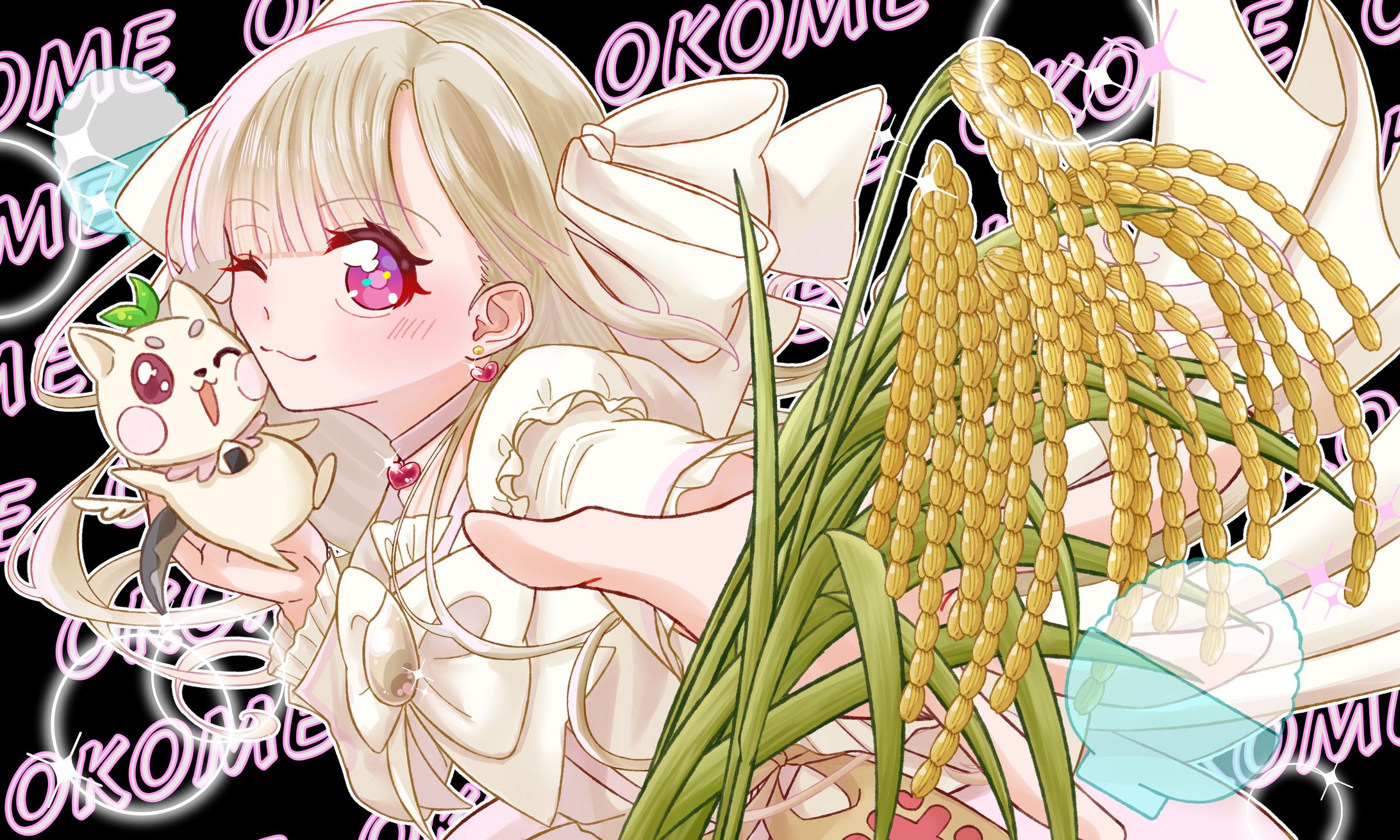 おこめちゃん_生誕祭Tシャツ-1