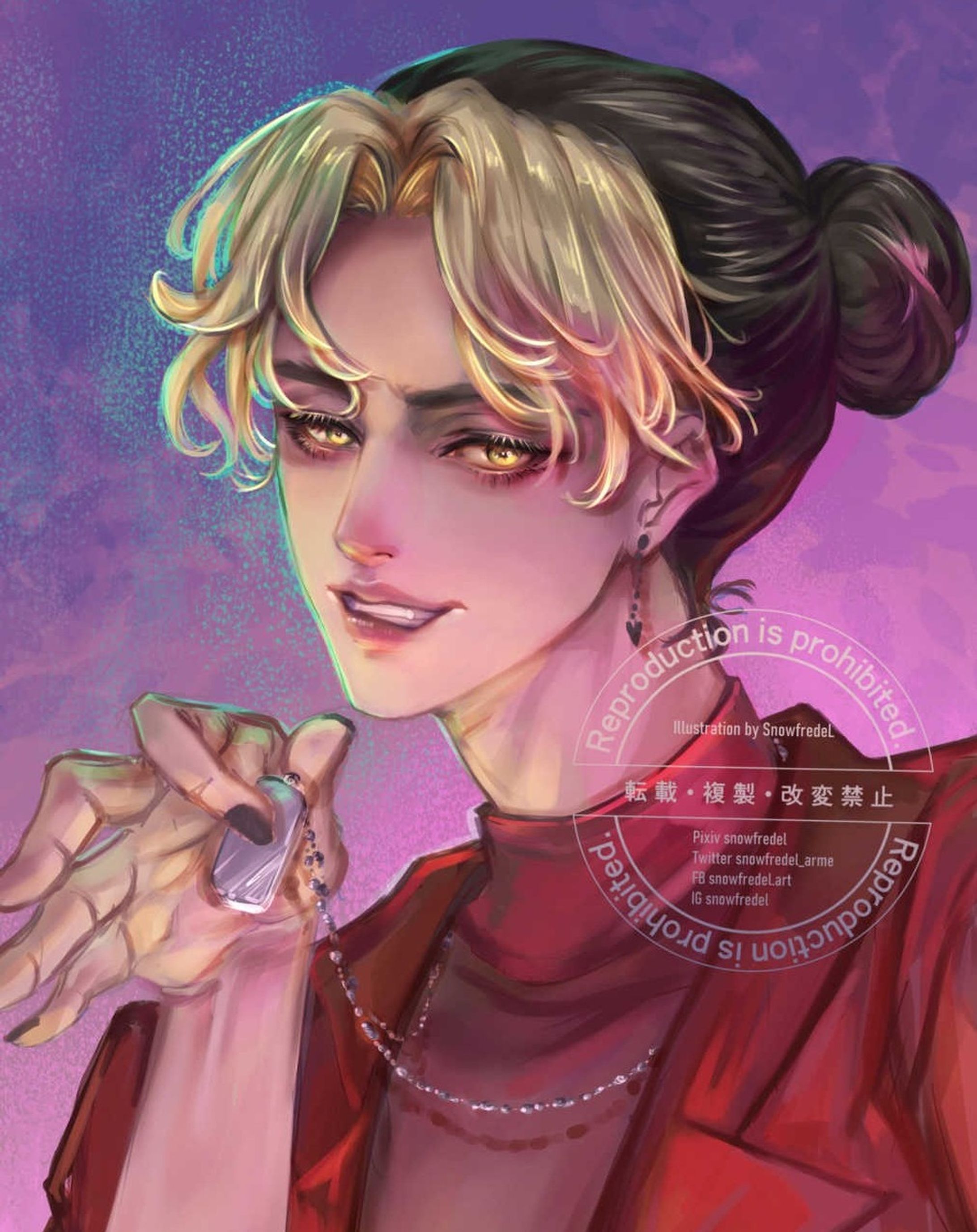 #DTIYS Challenge 2023.
An entry for @golzybladedee
Congratuation for 20K!

All tag >> #golzy20kdtiys

🌸This one was faster finished than the others but heavier chellenge on the coloring.
I was also hesitated if I should do this one but I rarely do the other expression than smiling, that was really fun to try. 

Picture without IG cropped edge will be uploaded to my DA and ko-fi later.

💮Note: Swipe to the right for the closer shot, and the last page for the original.
⭐Like, Save, share, comment are greatly appreciated ⭐ 😇

#drawthisinyourstyle #digitaldrawing #dtiyschallenges 
#팬아트 #artchallenge #cilpstudiopaint  #digitalillustration #커미션  #semirealism #그림챌린지 #디지털드로잉  #일러스트  #落書き
#캐릭터  #madewithwacom #그림 
 @wacom @clipstudioofficial-1