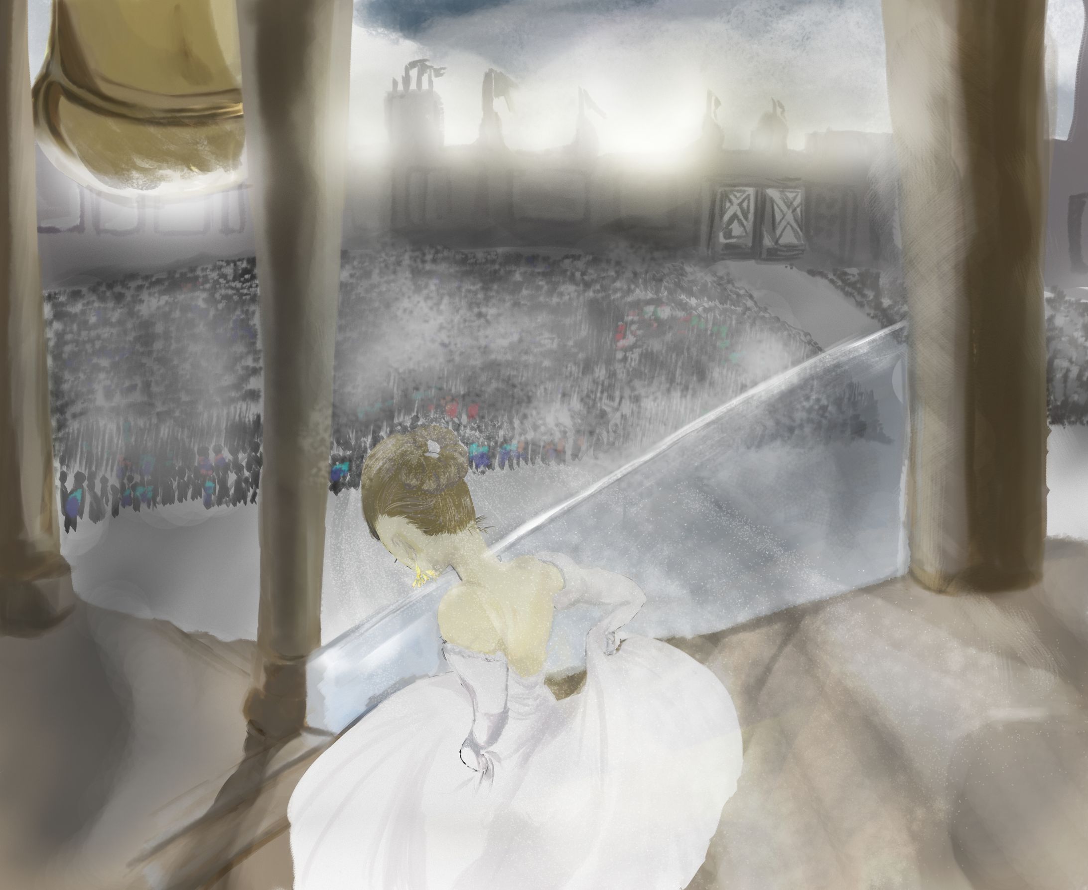 階段を降りる-1