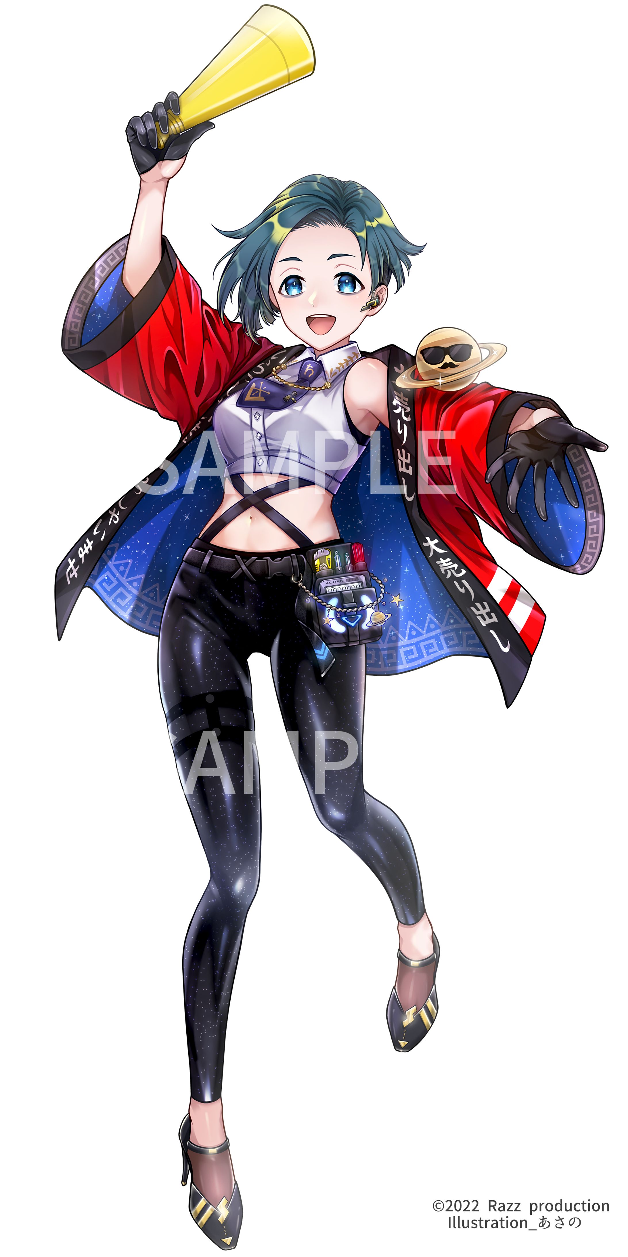 2枚：三面図1枚・仲村渠コハク様_立ち絵(Razzプロダクション様所属)-1