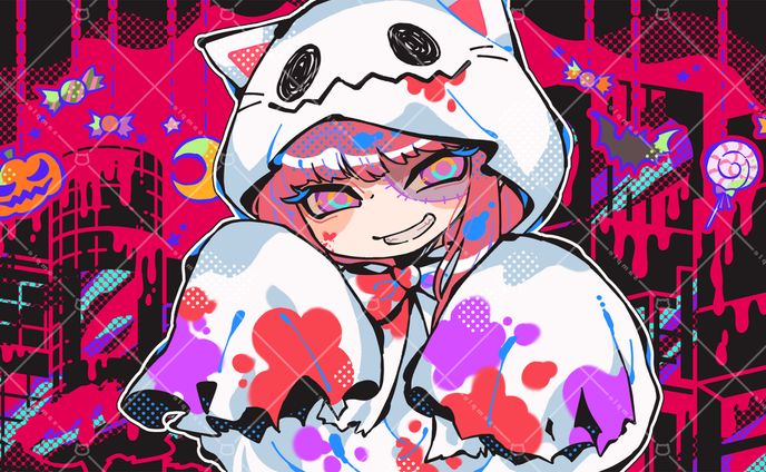 お仕事イラスト、mv
