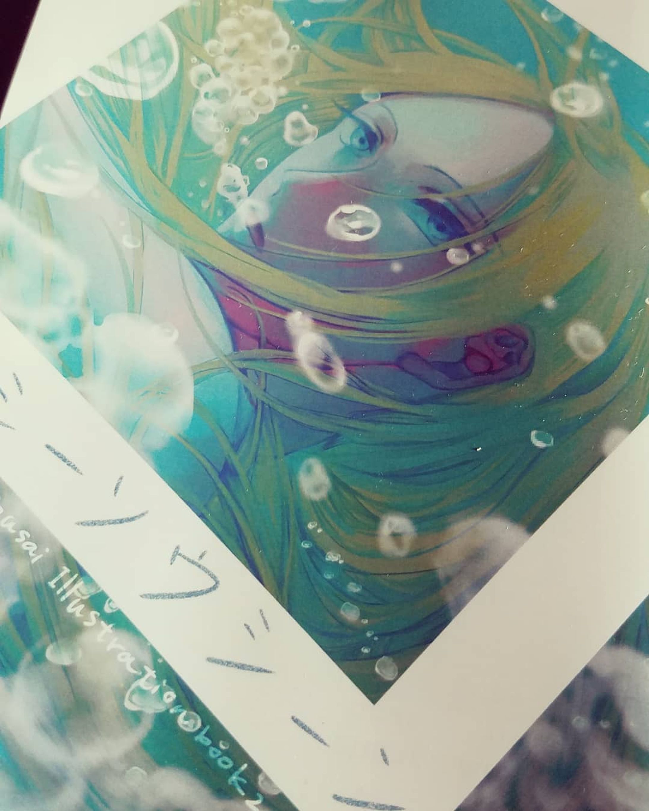 イラスト本「シーソウシーン」届きました✌通販はまだ先！　#シーソウシーン #イラスト #illustration #イラスト本 #saitousaillast ##-1