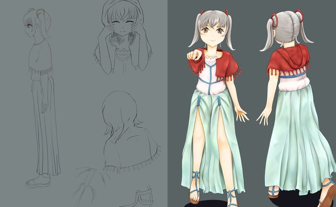 キャラクターデザイン4「海賊」