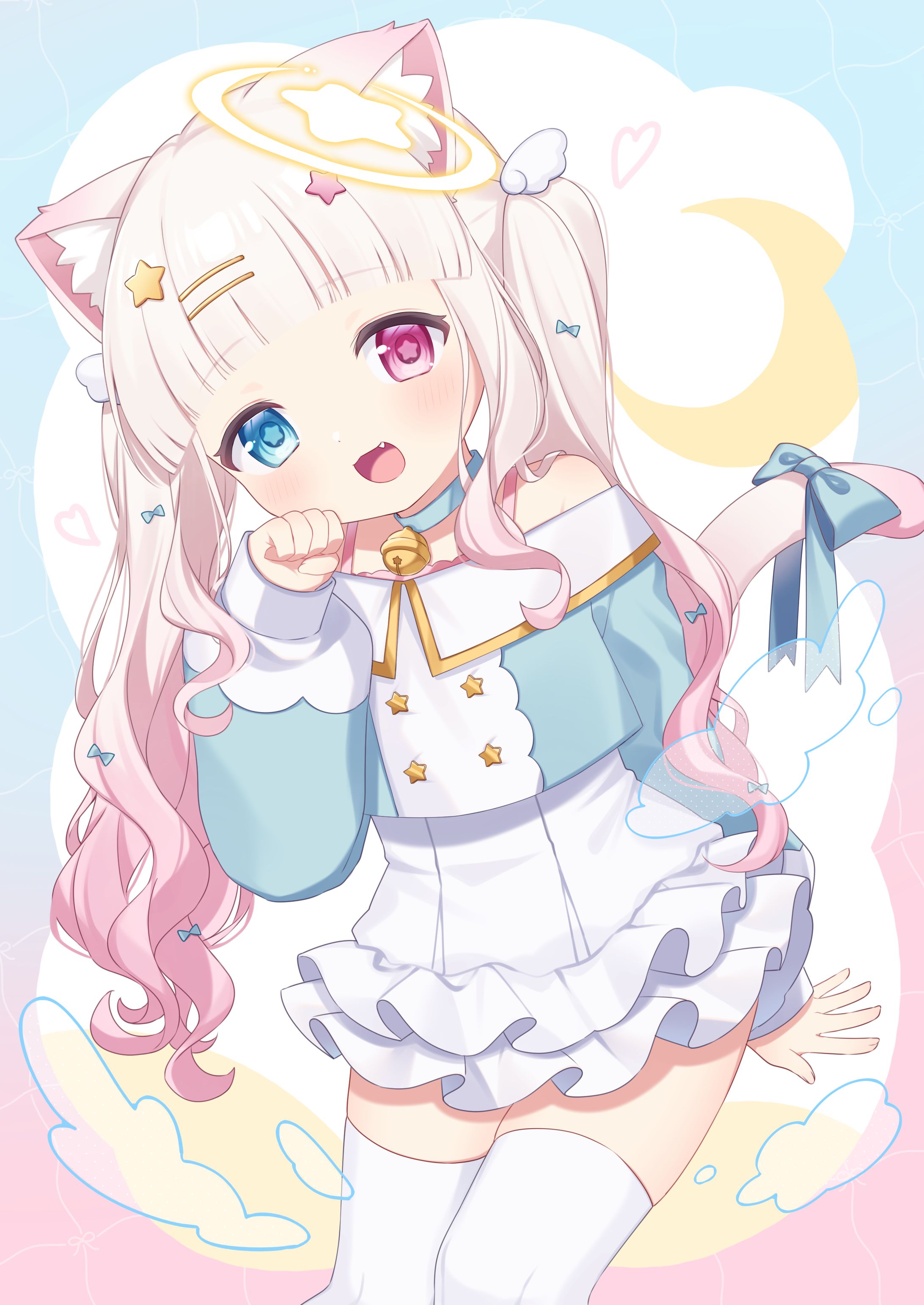 ななはぴ所属 Vtuber  星降こゆ様 ハロウィンイラスト-1