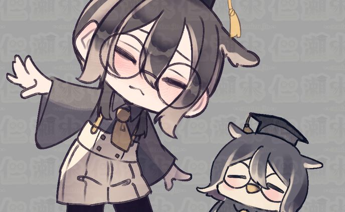 ミニキャライラスト　瀬水仁