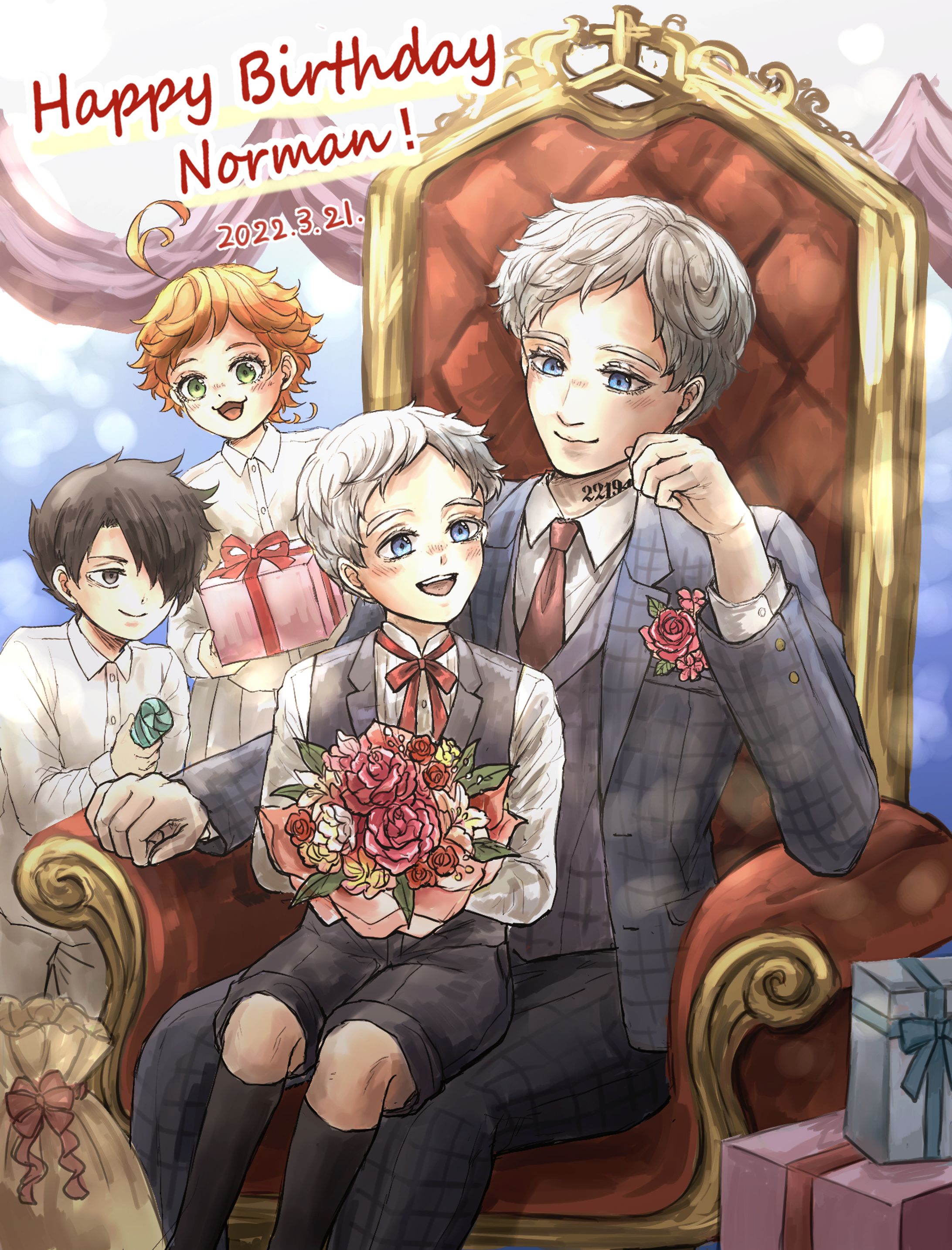 約束のネバーランドイラスト                                                                                                      -1