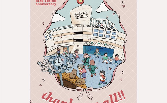 アトレ取手 / 5周年メインビジュアル制作