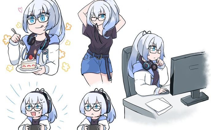 詰め込みイラスト