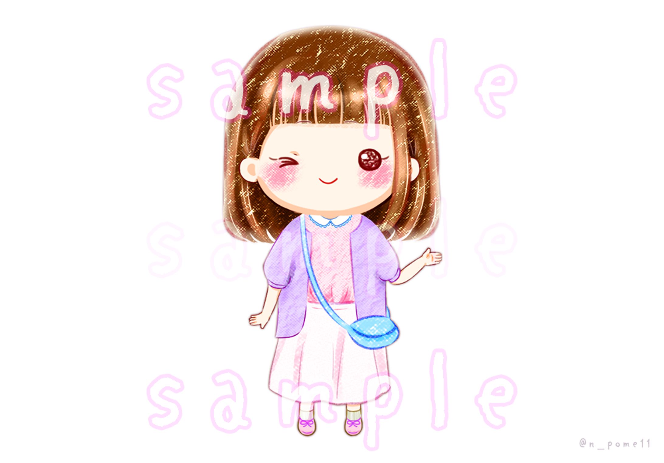 ご依頼｜SNS投稿画像用挿絵-1