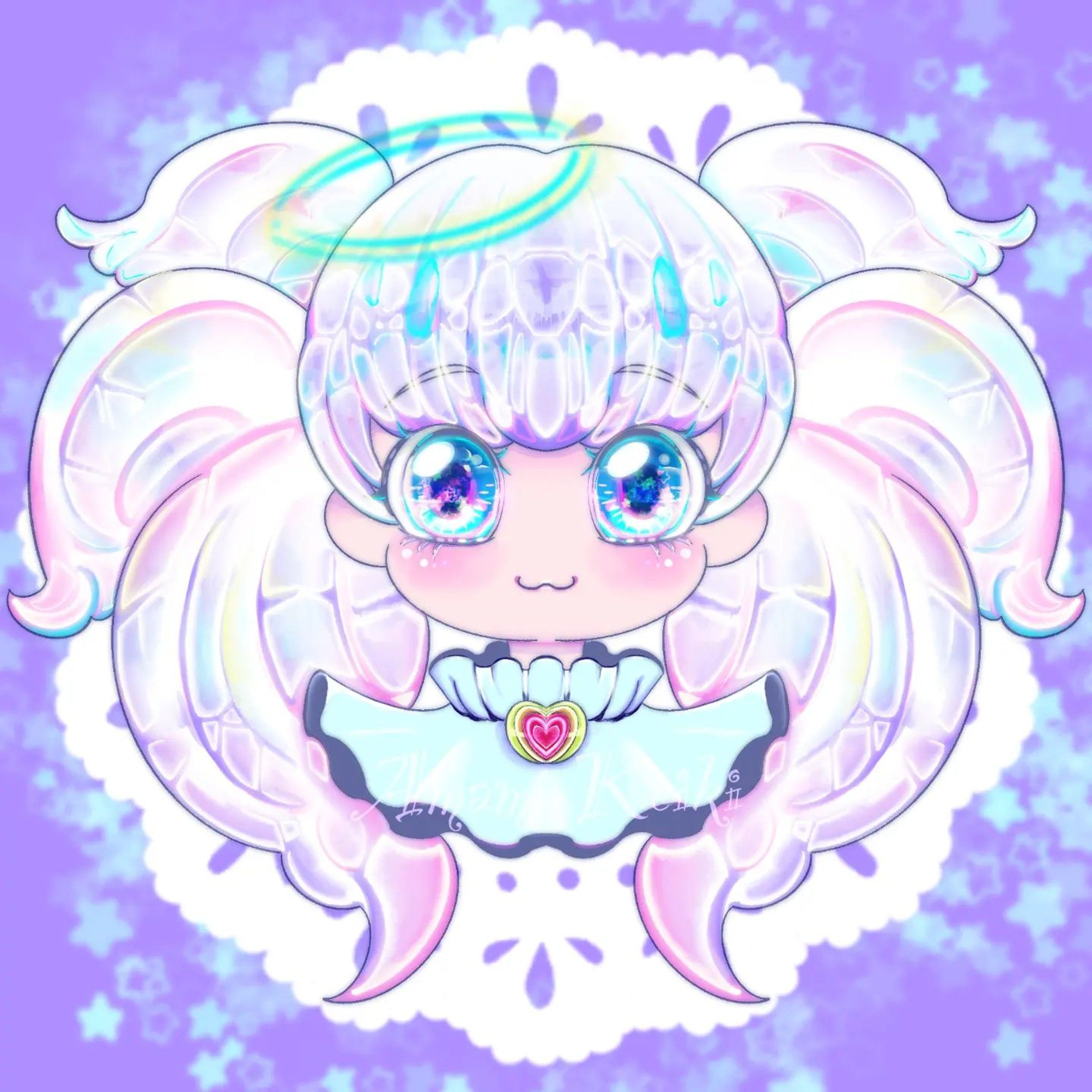 #Illustration 
#procreate 
#angel 
#originalcharacter-1