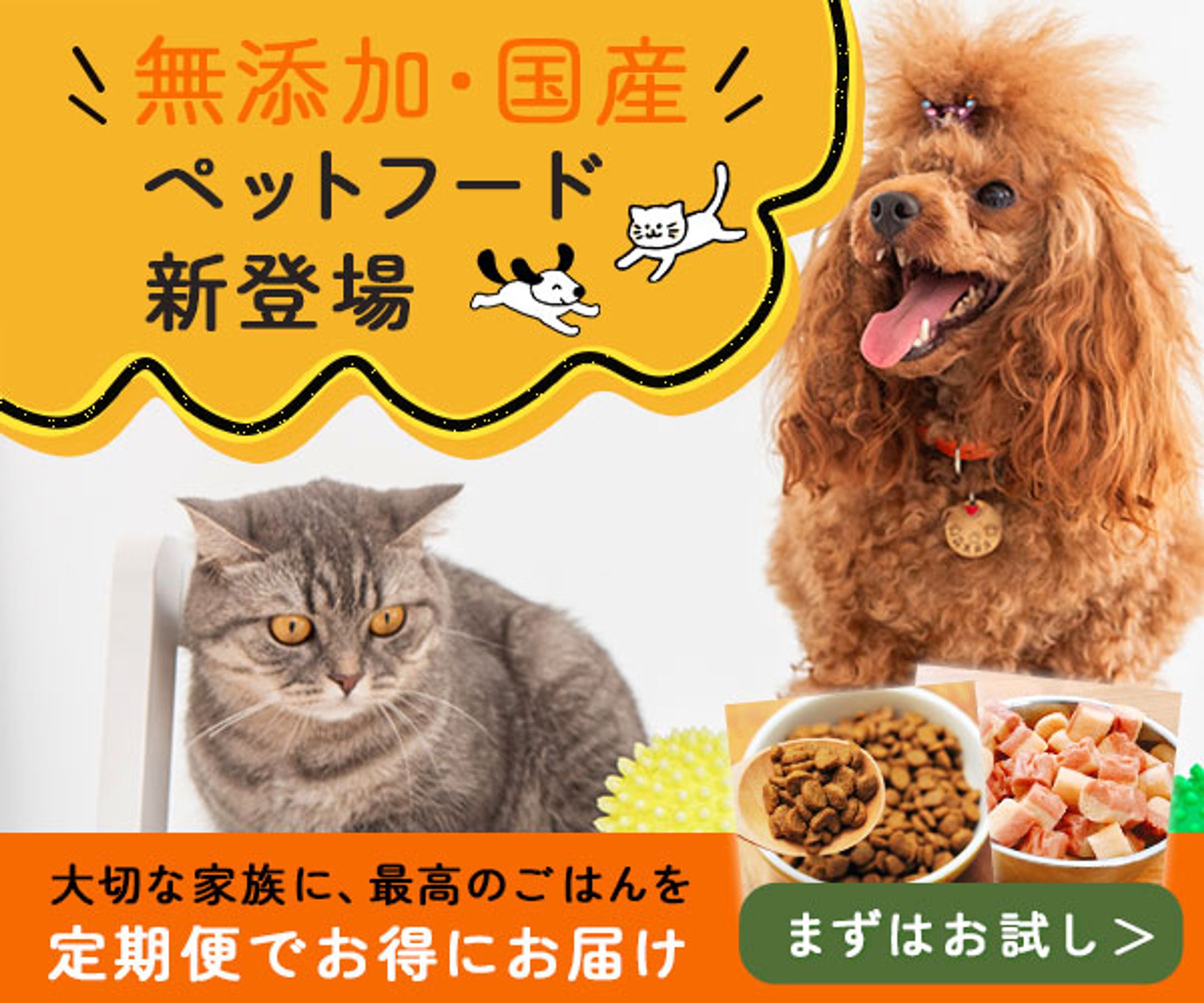 広告バナー：ペットフード-1
