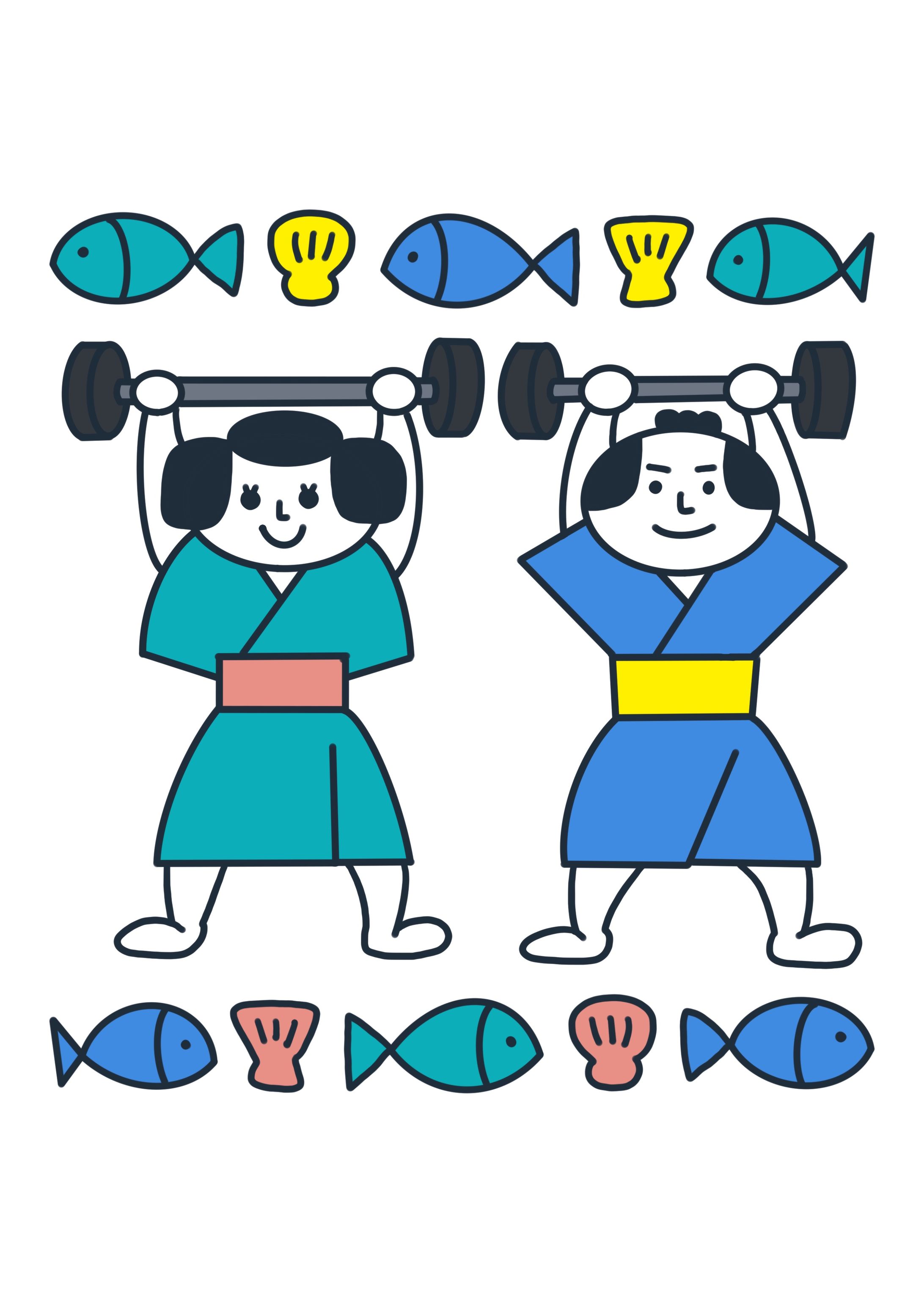 【デジタル画】Tシャツデザイン依頼-1