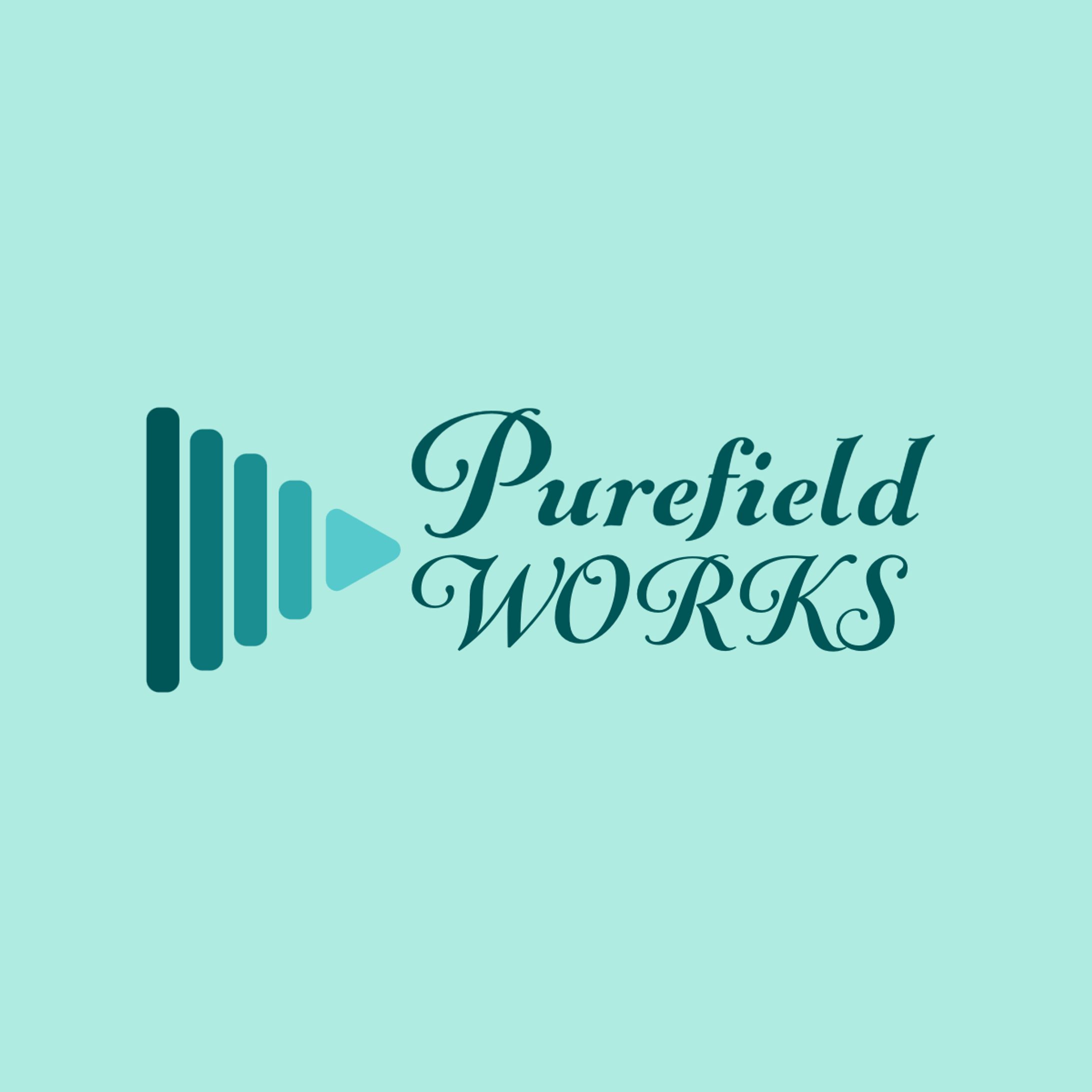Logo：Purefield works 1-1
