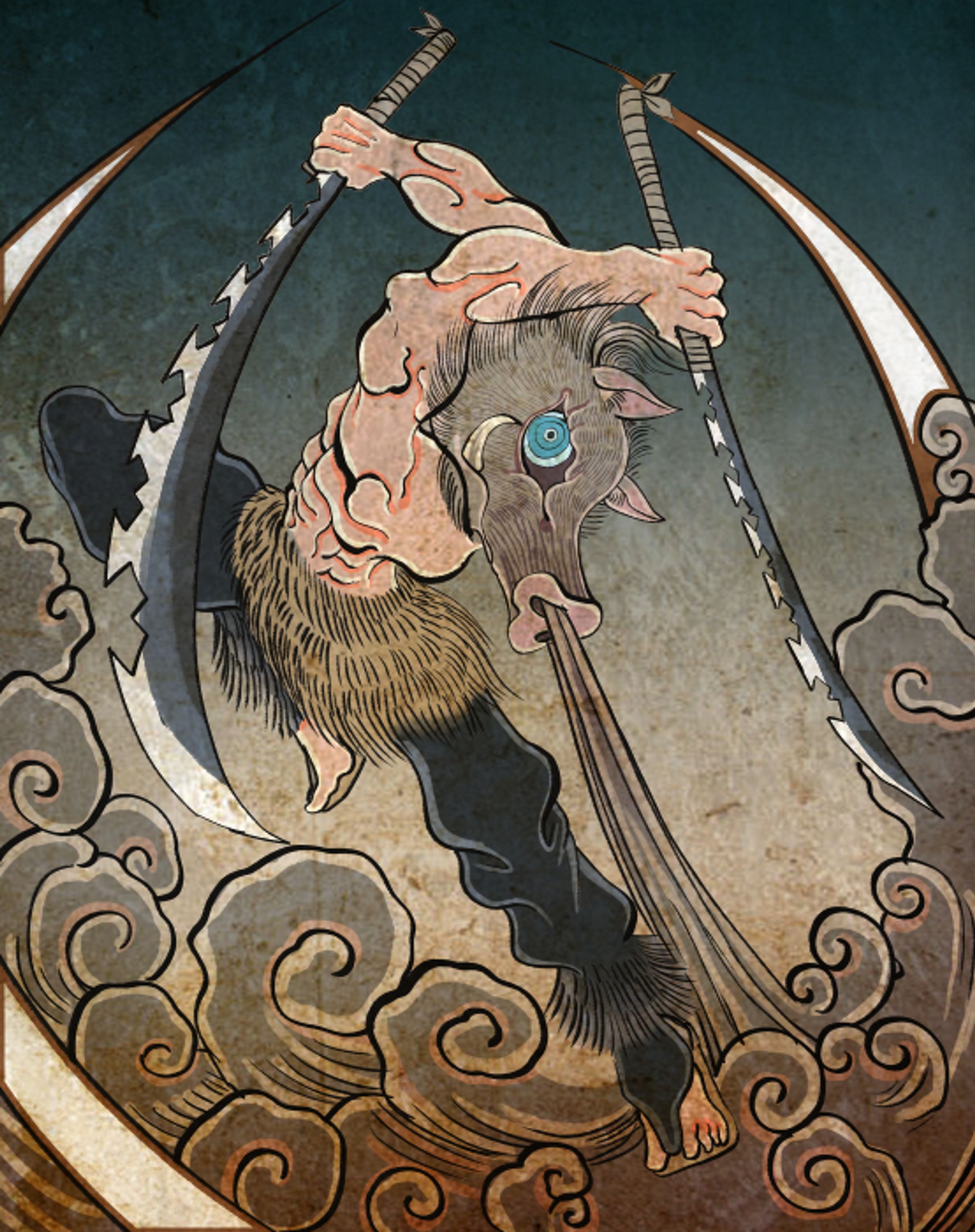 Demonslayer - Inosuke-1