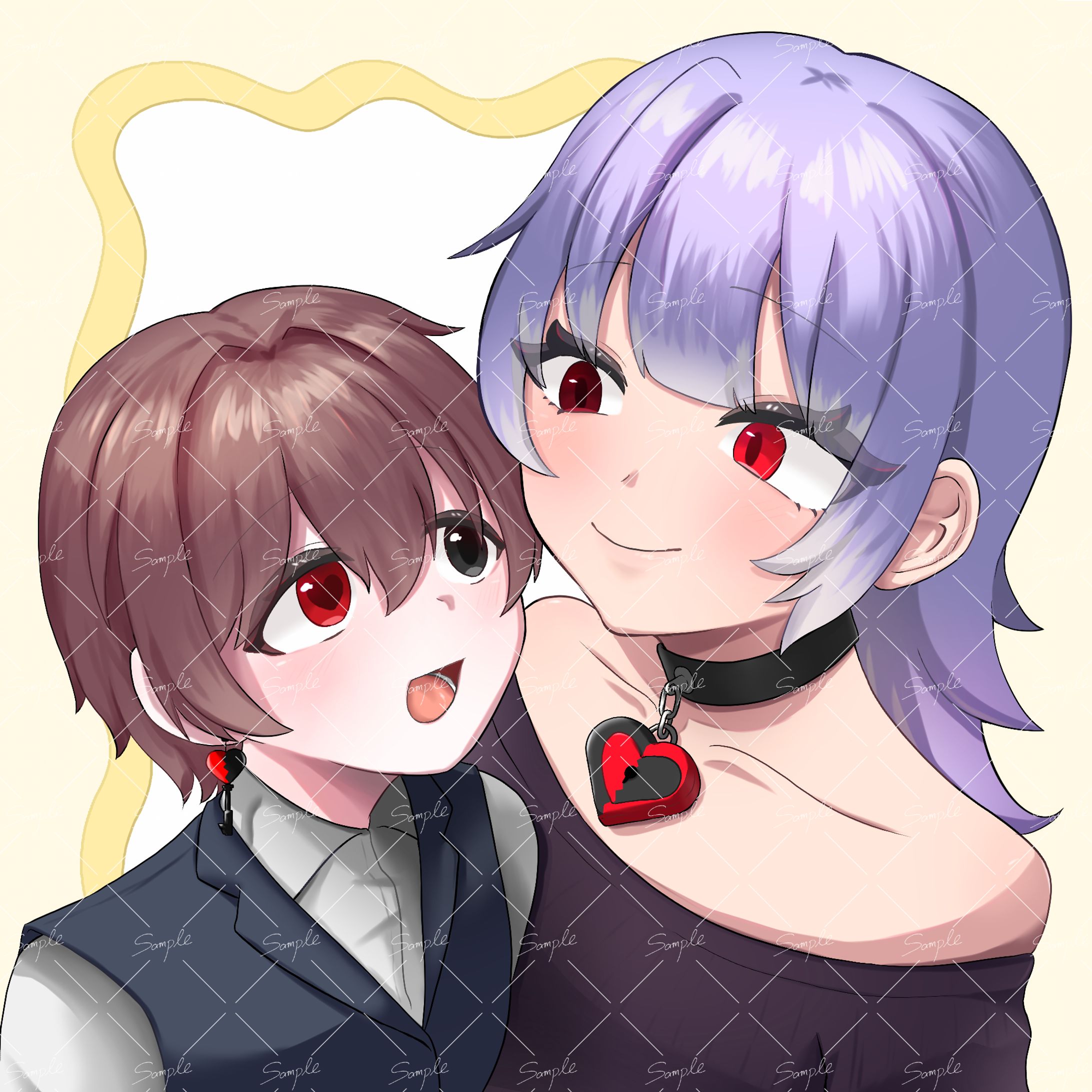 【実績】胸上ペアイラスト-1