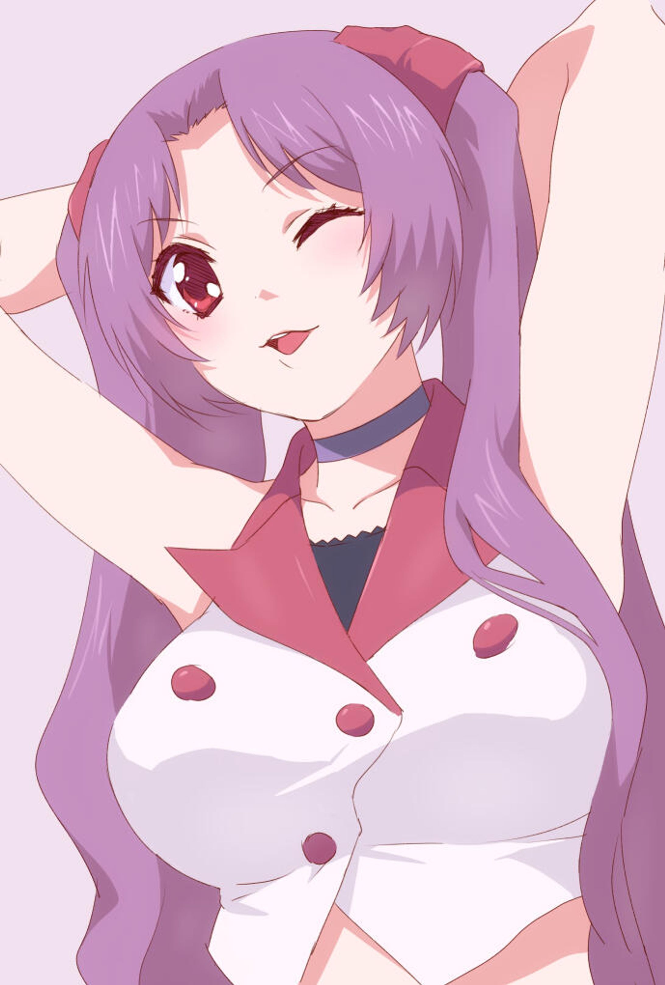 【ファンアート／絵柄寄せ】ウサギのミカ（天使のしっぽChu!）-1