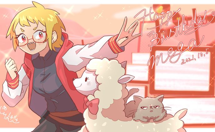 fanart_megaちゃん誕生日記念