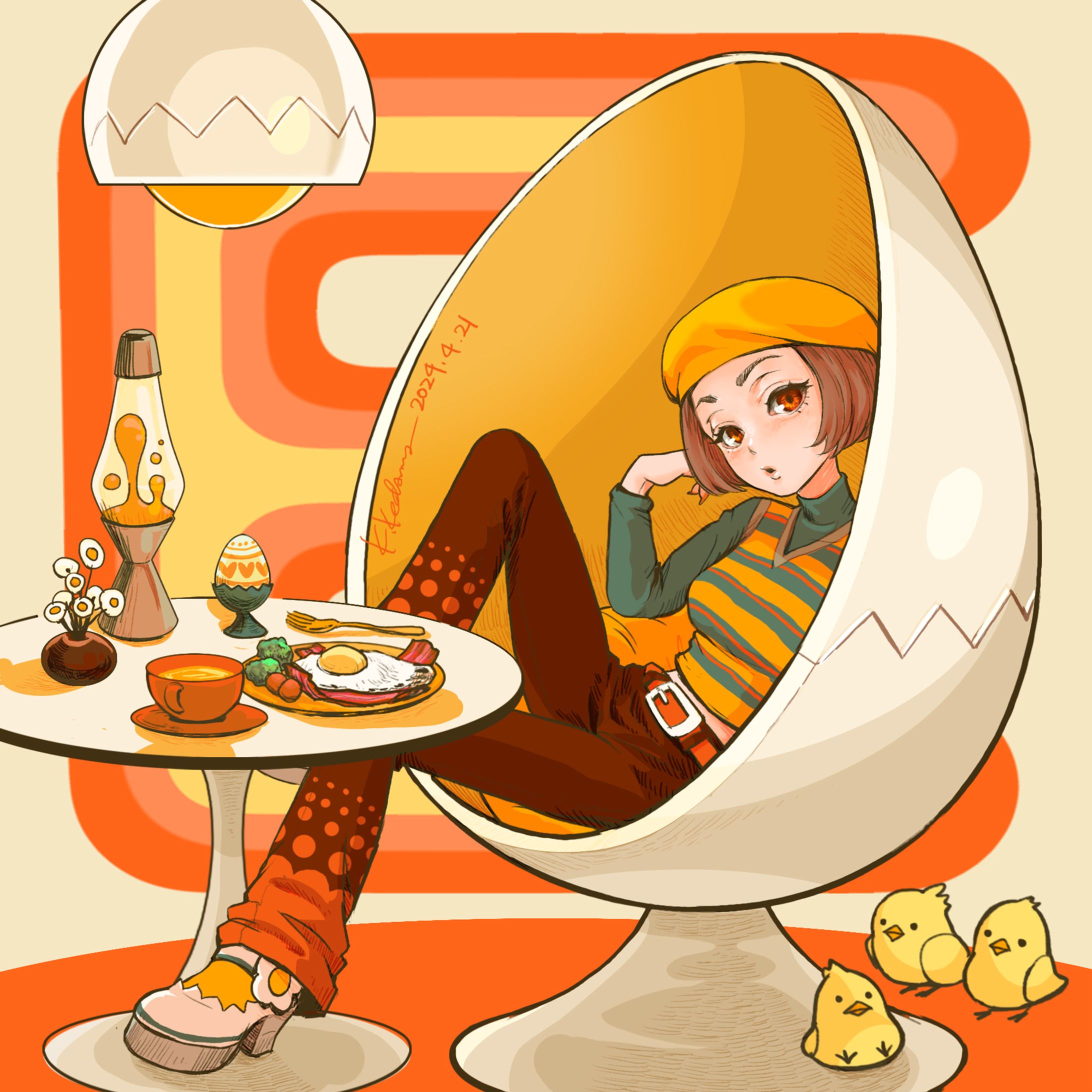 Egg（アルファベットシリーズ:E）-1