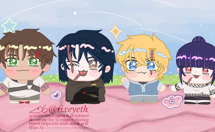 4 Sekawan Chibi