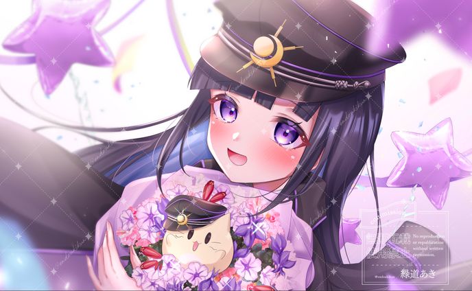 宵乃月様　一枚絵