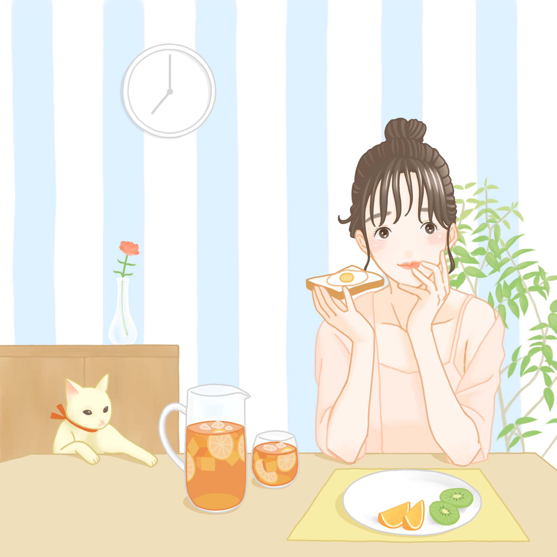 女性向け・雑誌挿絵-1
