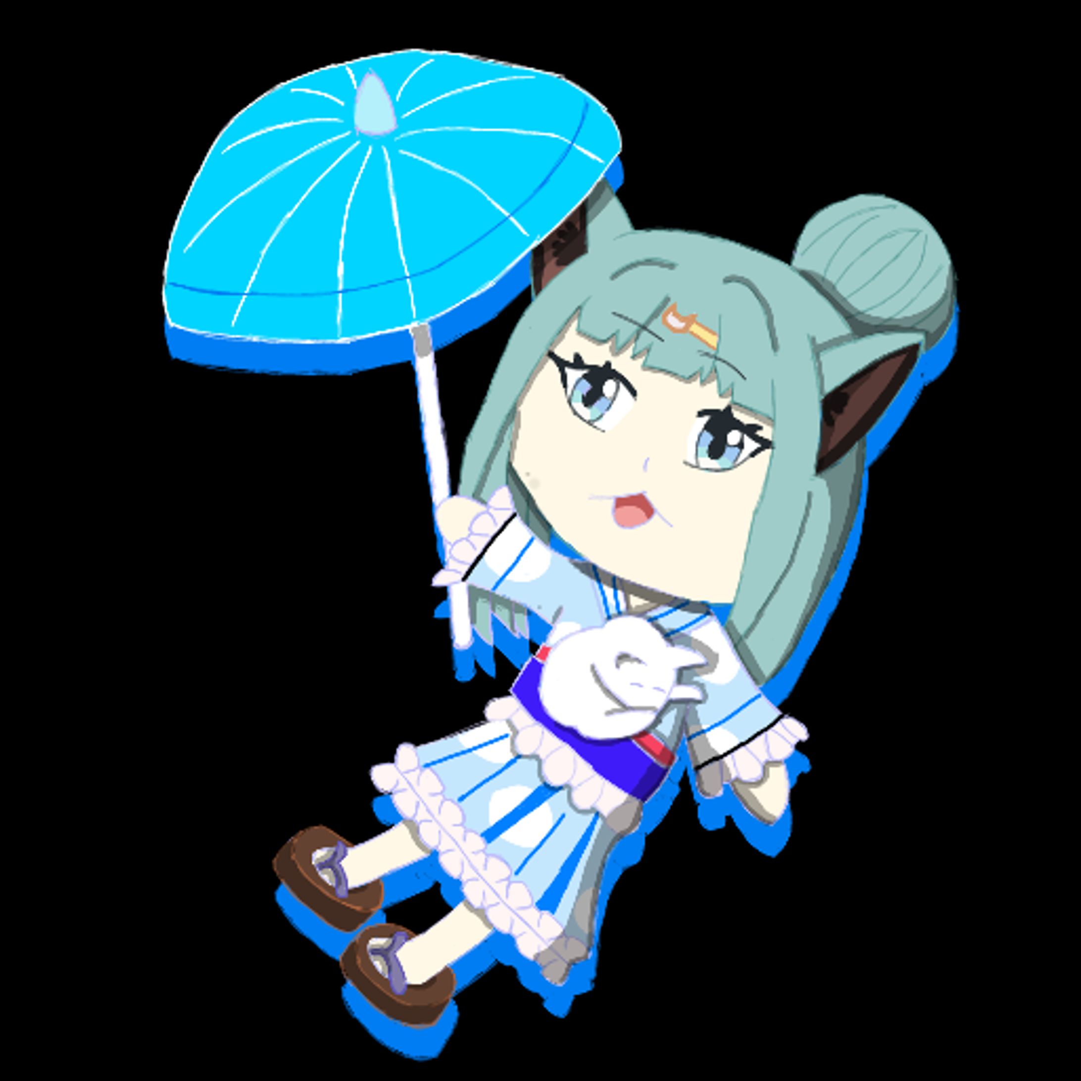 ミニキャラ　夏-1