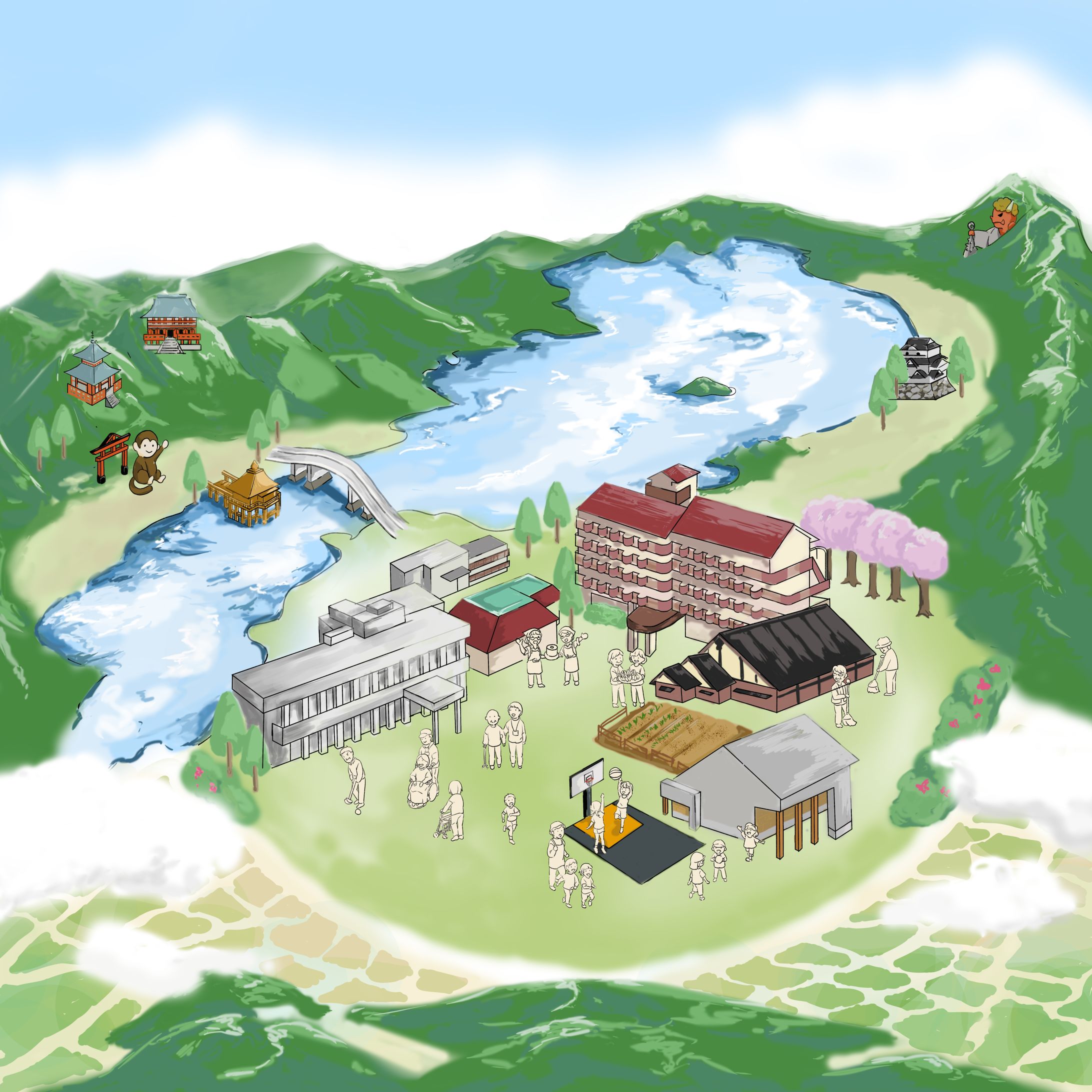 背景ラフ　担当：福ネコデザイン企画-1