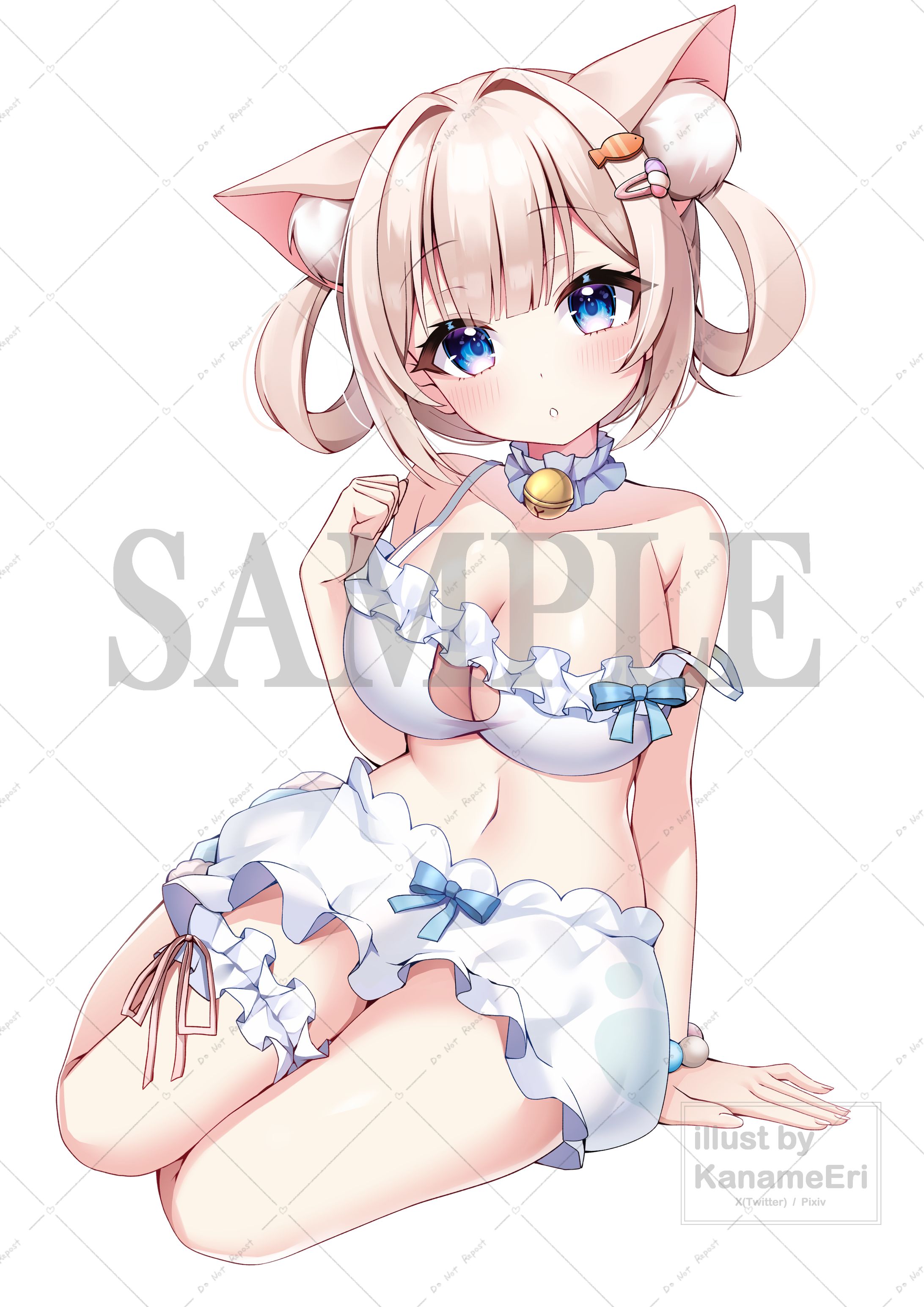【お仕事】月待にゃも様ビジュアルブック表紙イラスト-1