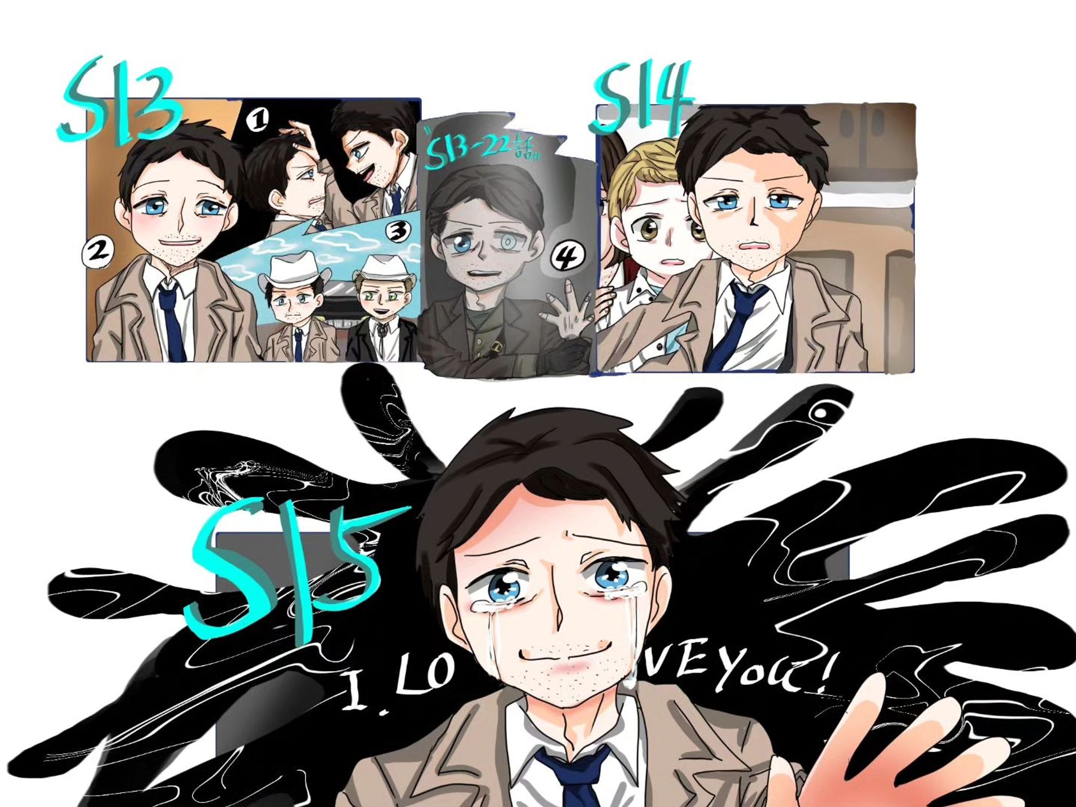 クリスタで、キャス完結編を描きました‼️‼️‼️‼️‼️‼️‼️‼️‼️‼️‼️‼️‼️‼️‼️‼️‼️‼️‼️‼️‼️‼️‼️‼️‼️‼️‼️‼️‼️‼️‼️‼️‼️‼️⁡
⁡⁡
ｓ４からｓ１３～ｓ１５までのいろいろな演技がすごいから推しで好きな海外俳優になった
大阪コミコンにも会えた（撮影会、忘れません：：）　　　ミーシャ・コリンズさんでした……。⁡
⁡また他の作品も見たいなあ( ˇωˇ )⁡
⁡⁡
⁡ #スーパーナチュラル ⁡ #スーパーナチュラル好き
⁡ #スーパーナチュラル13  #スーパーナチュラル14  #スーパーナチュラル15 #スーパーナチュラル好きと繋がりたい  #supernatural  #supernaturallove ⁡ #ミーシャコリンズ  #misia ⁡ #cas  #カスティエル  #カスティエル好き👼  #カスティエル通称キャス-1