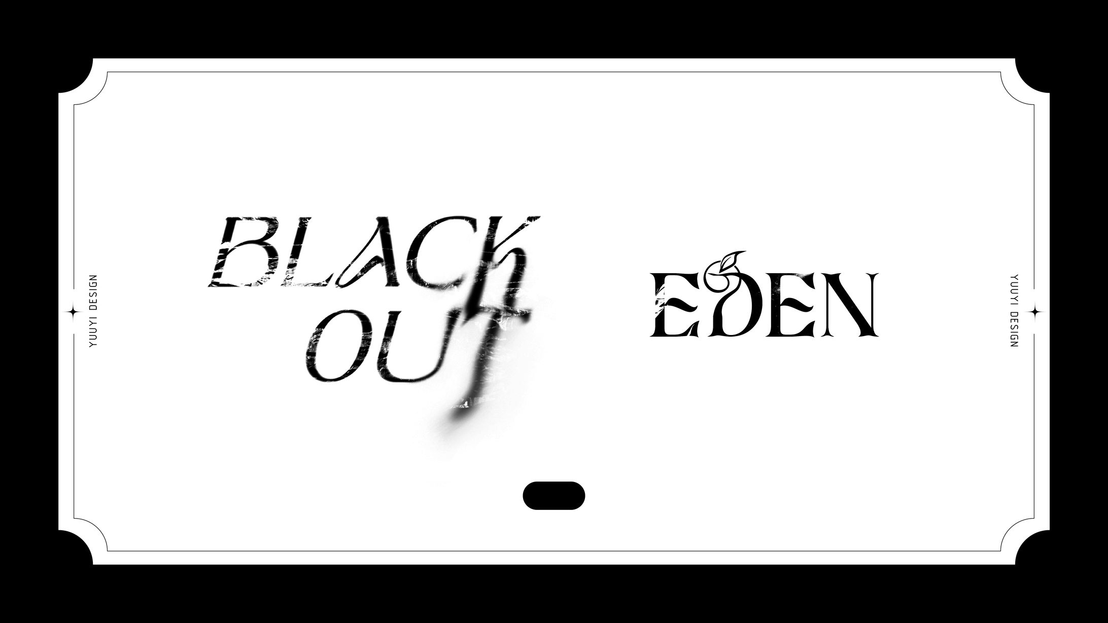Black out | EDEN | Typography-1