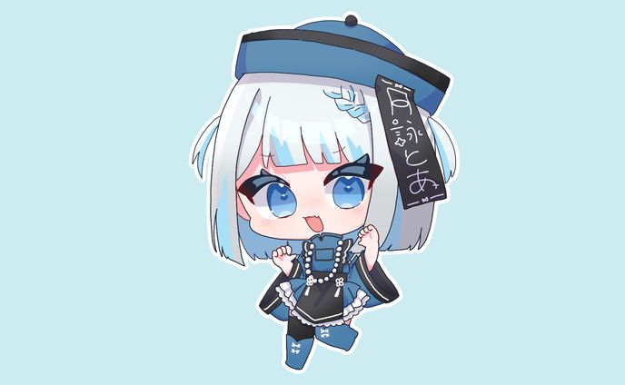 SDイラスト_月詠とあ