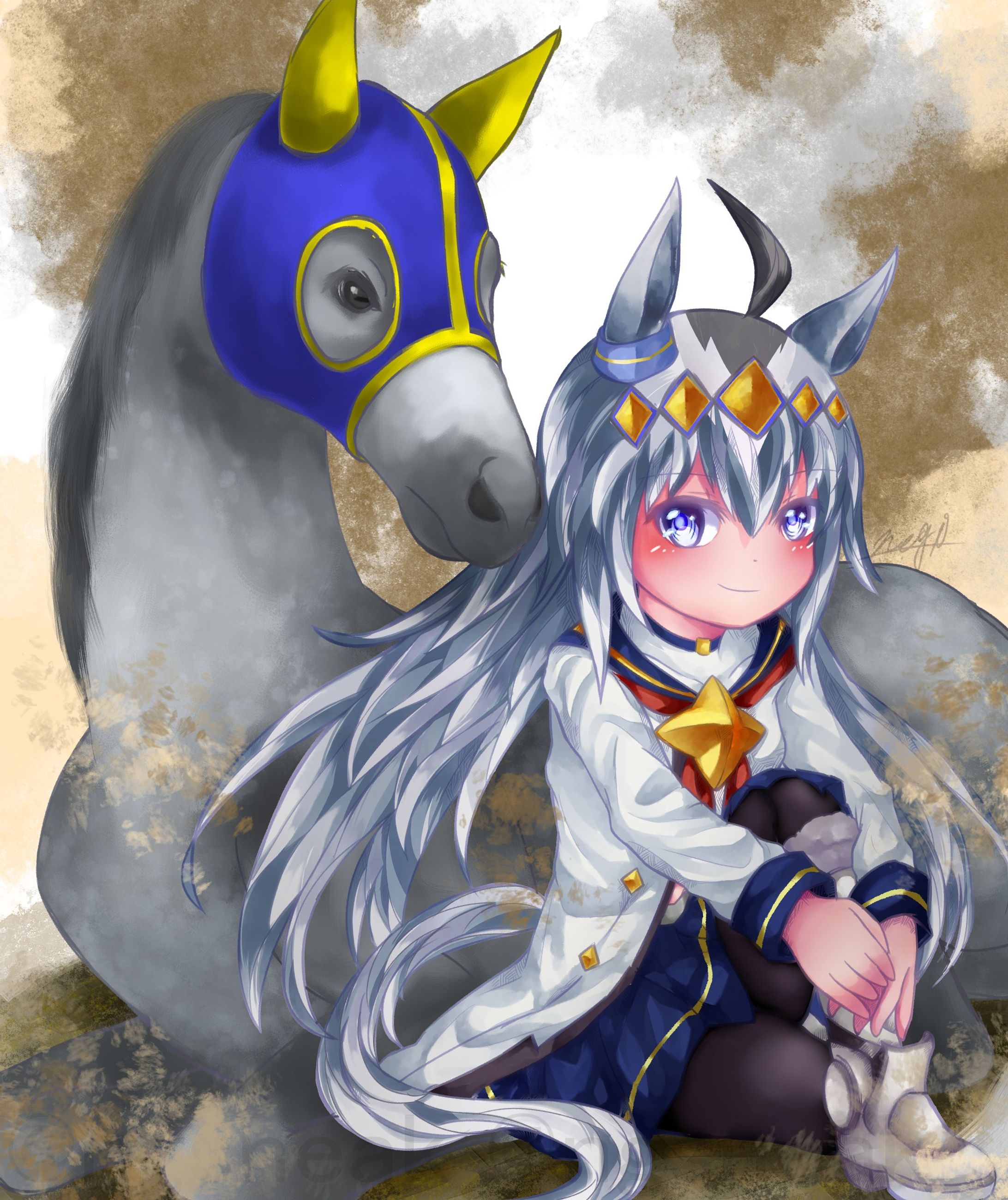 二次創作イラスト-1