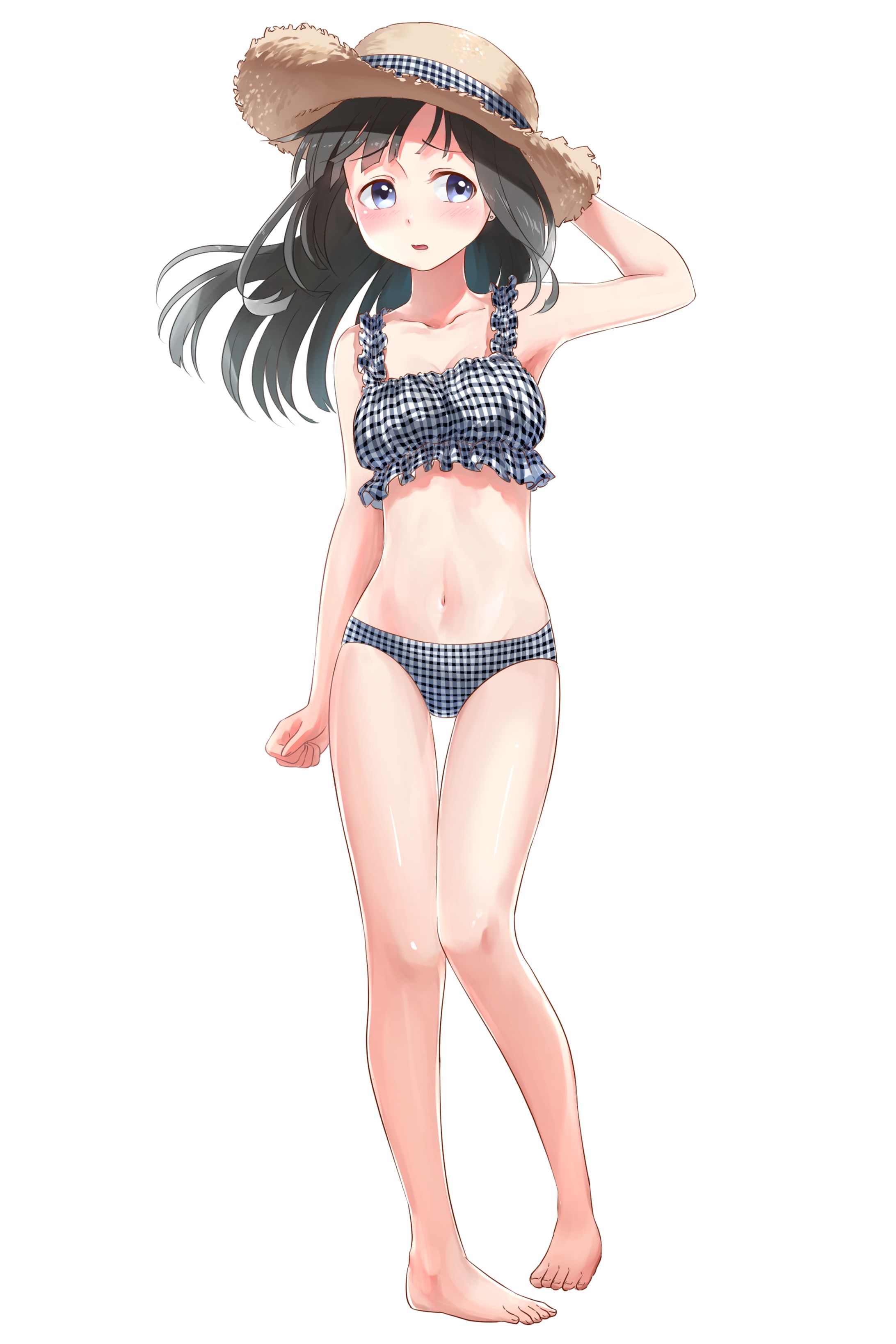 水着少女-1