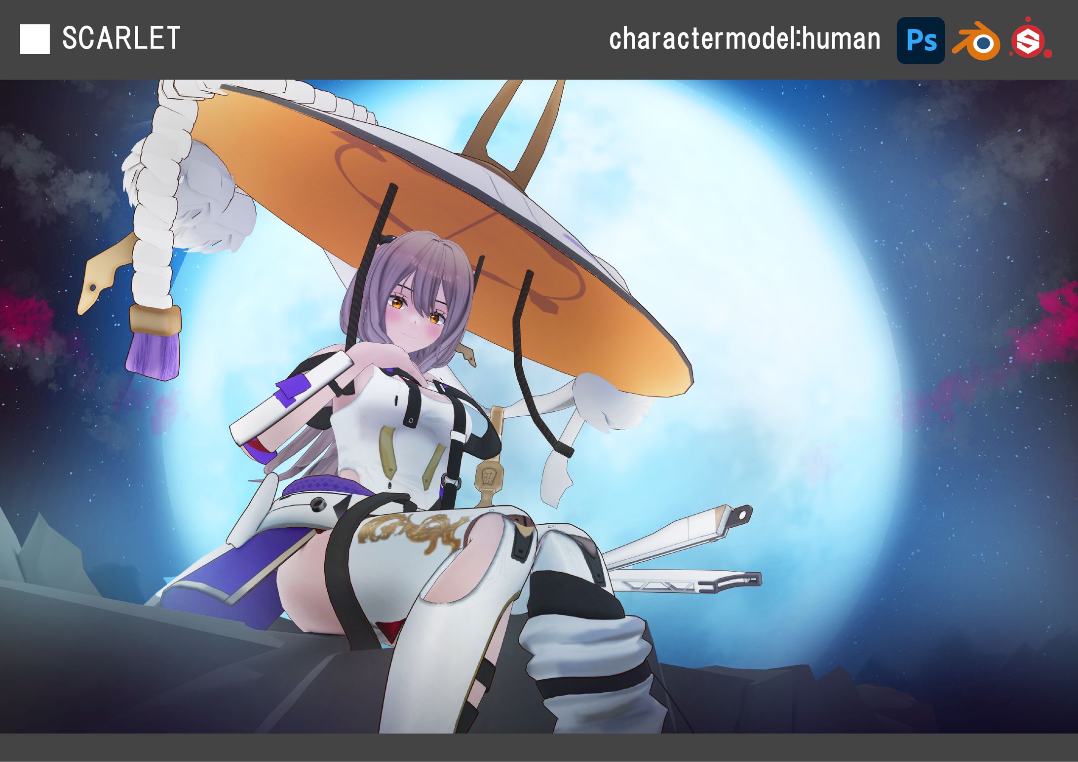 3Ｄキャラクター：紅蓮-1