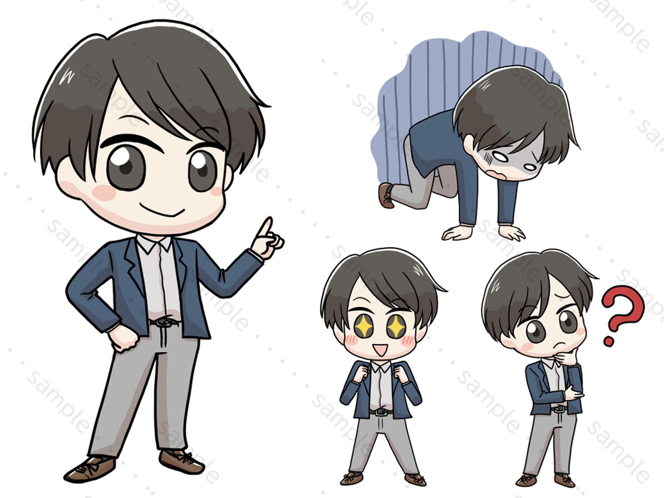 高野ユウイチさんイラスト４点【作成実績】-1