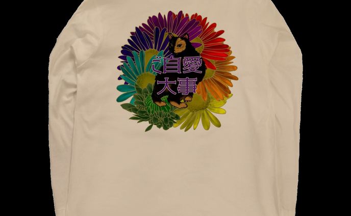 ご自愛大事ｆｒｏｍ泰市（たいち）シリーズ発売しました。
こちらはロングスリーブTシャツ5,016円（色はサンドベージュ。
４面に印刷があります。
https://suzuri.jp/MK0war888/13393817/long-sleeve-t-shirt/s/white?utm_source=others&utm_medium=social&utm_campaign=item_detail_share
２３日まで送料無料キャンペーン中です。異なるタイプの商品と組み合わせても送料無料！是非この機会にお迎えください。#suzuriで販売中 #cat
#takecareofyourself