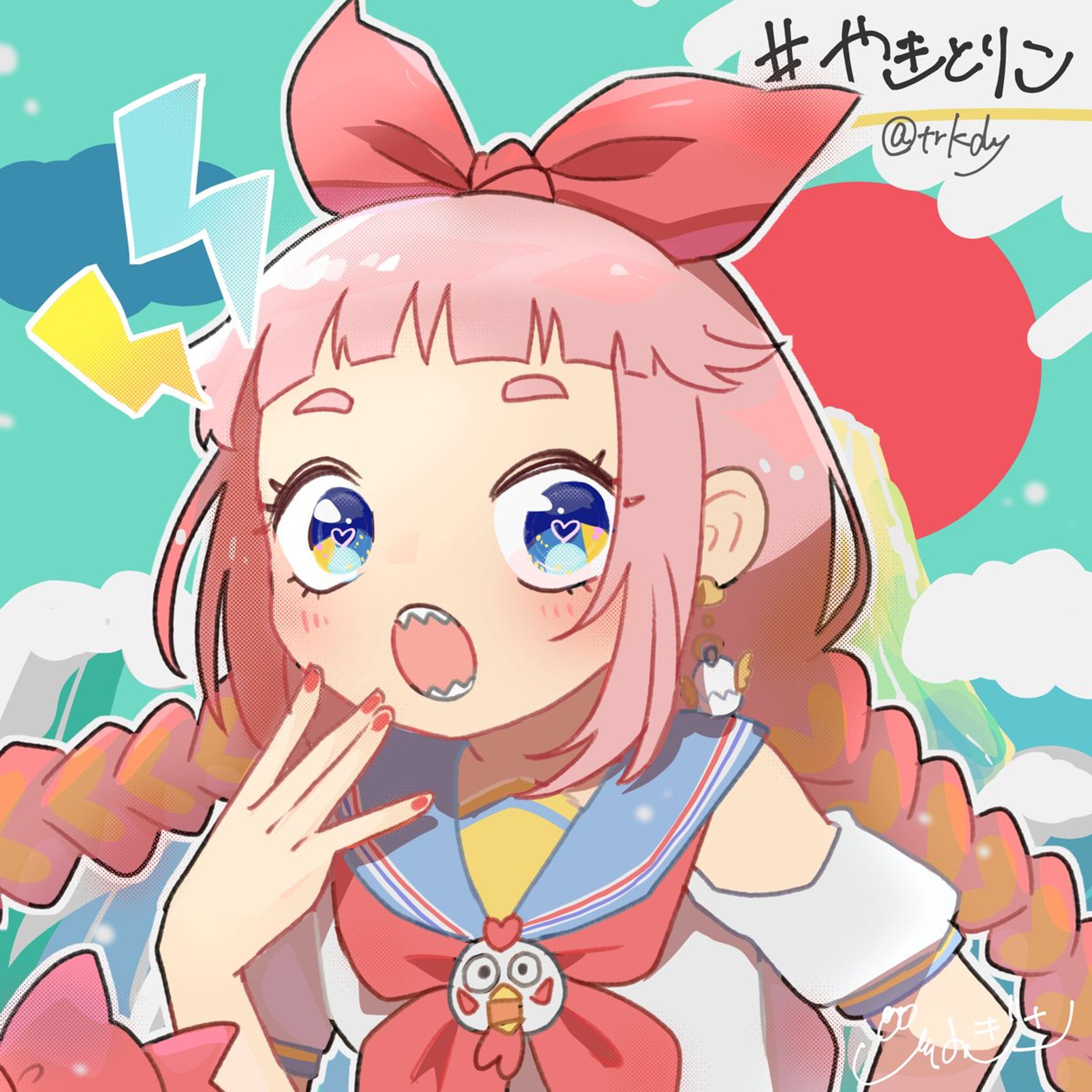fanart_鶏子ちゃん新モデル記念-1