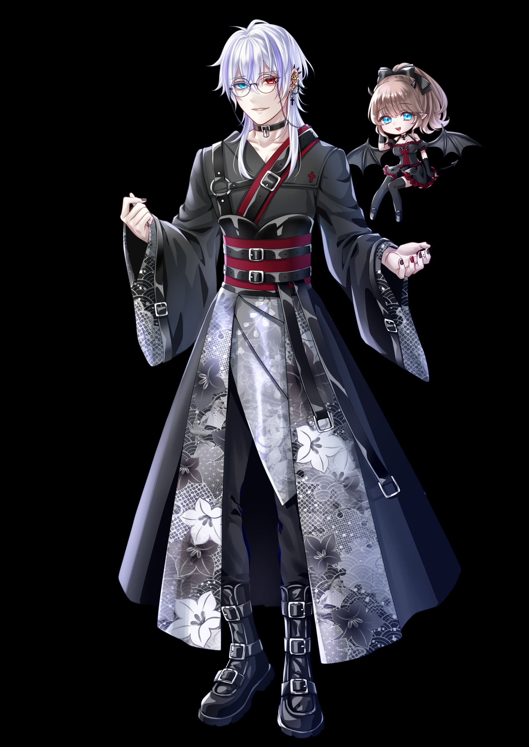 コタロウ様ご依頼ページ 楽天市場】当日発送 即納 WT06601 ゴシック ファッション 取外