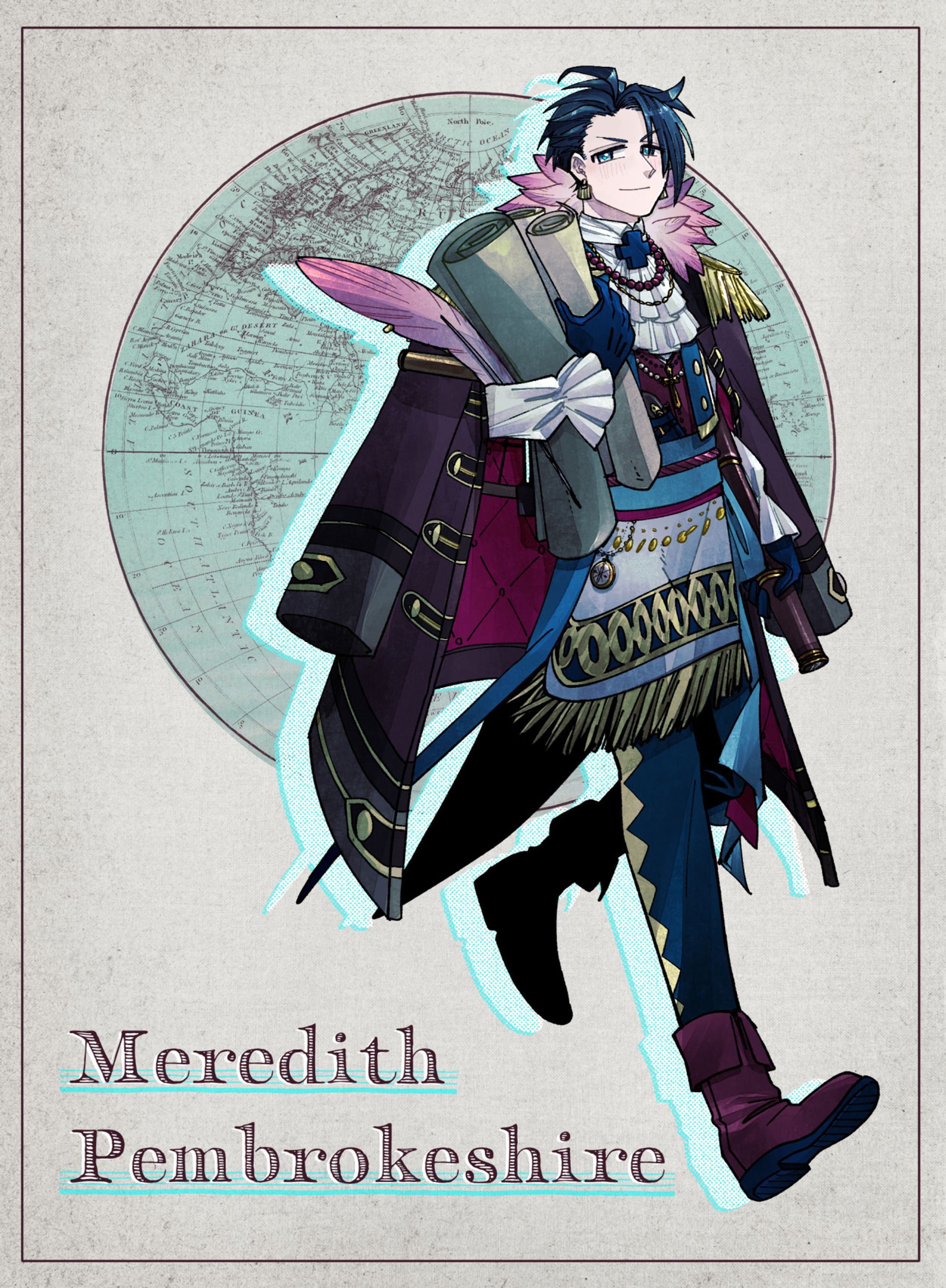 TRPG立ち絵 表情差分-1