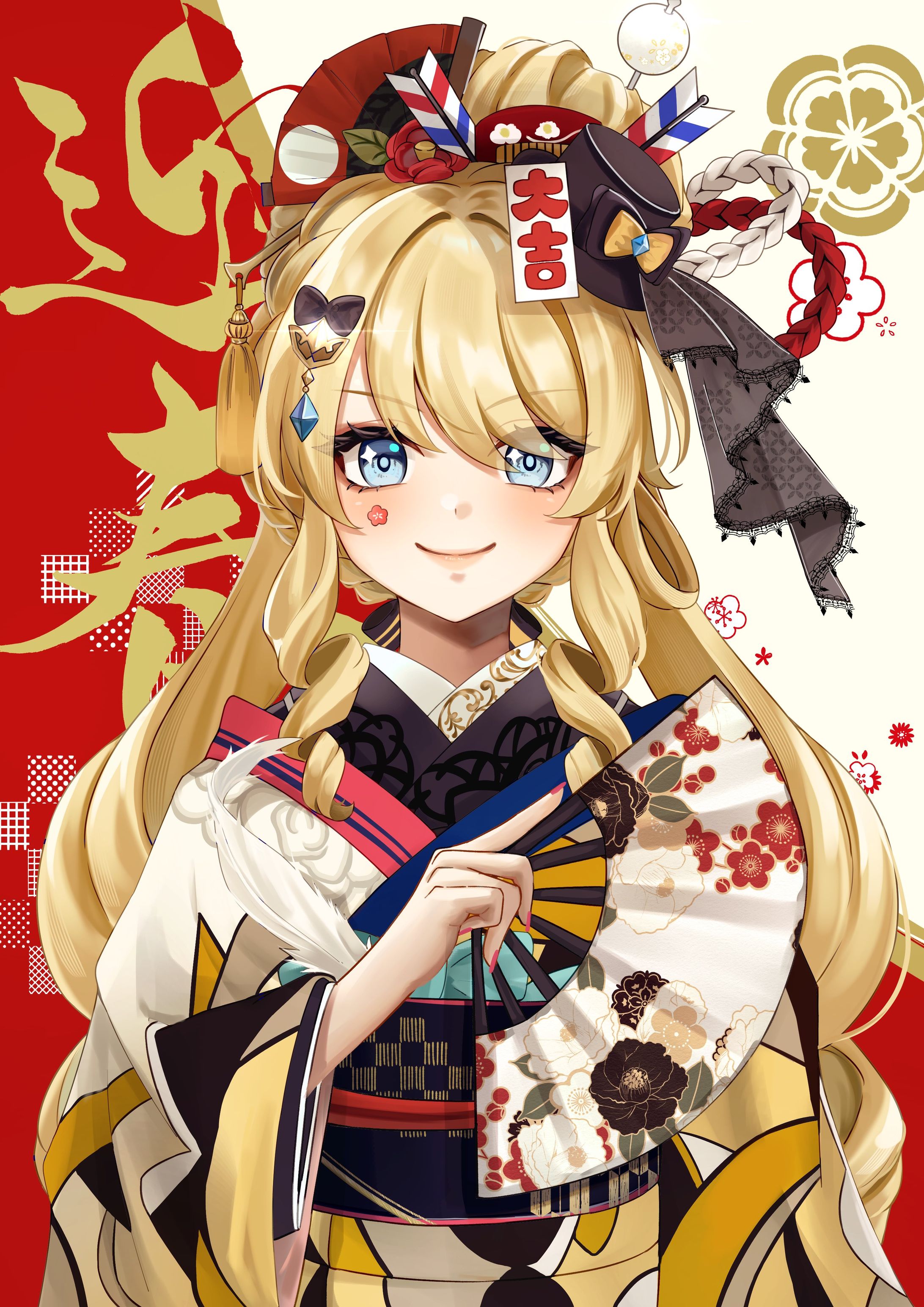 【原神】着物デザイン-1