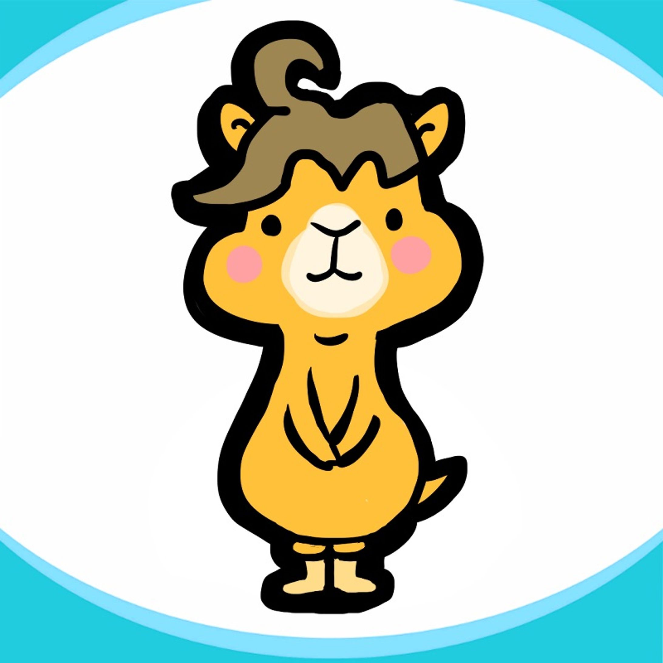 マスコットキャラクター アルパカ-1