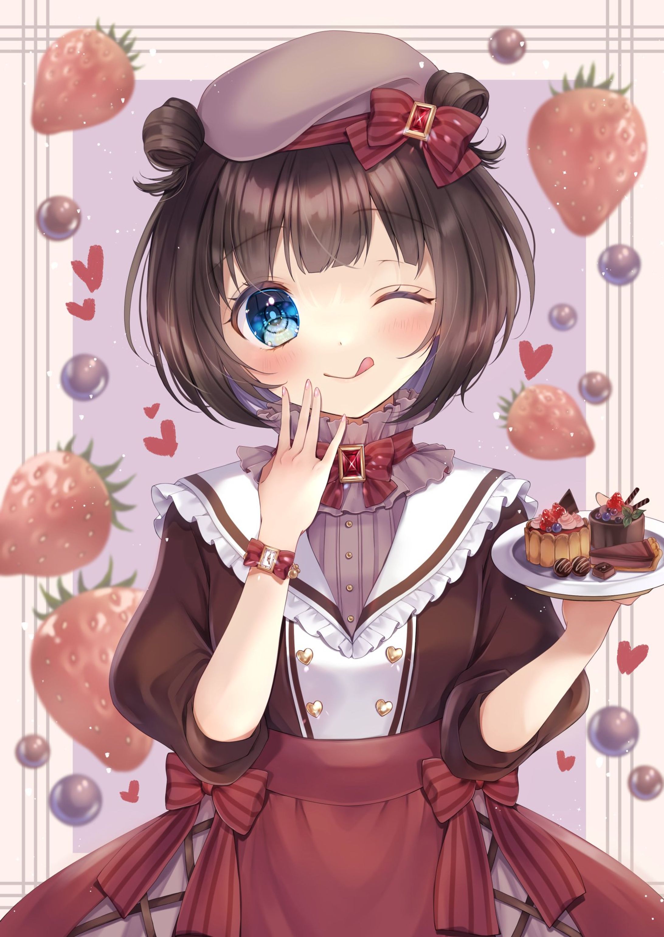 【オリジナル】チョコレートベリー-1