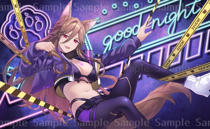 syucat様 配信ED用 パーツ分けイラスト