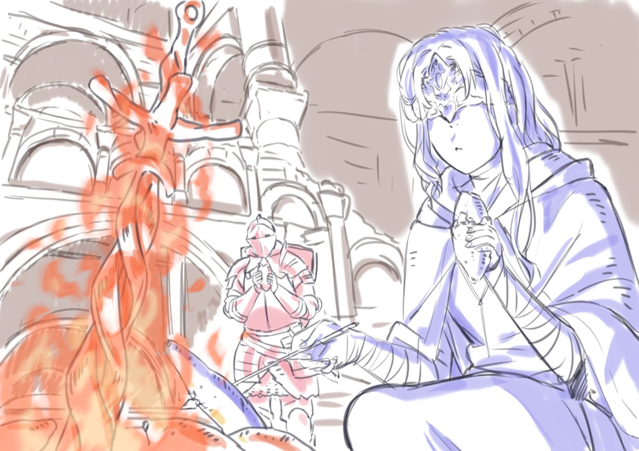 ダクソ３ラクガキ-1