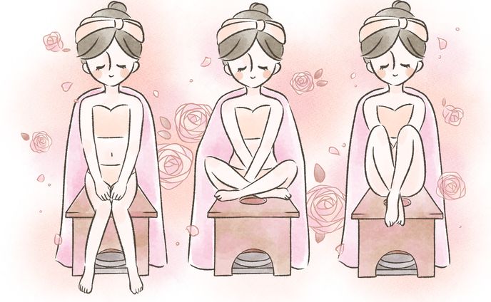 美容サロン挿絵
