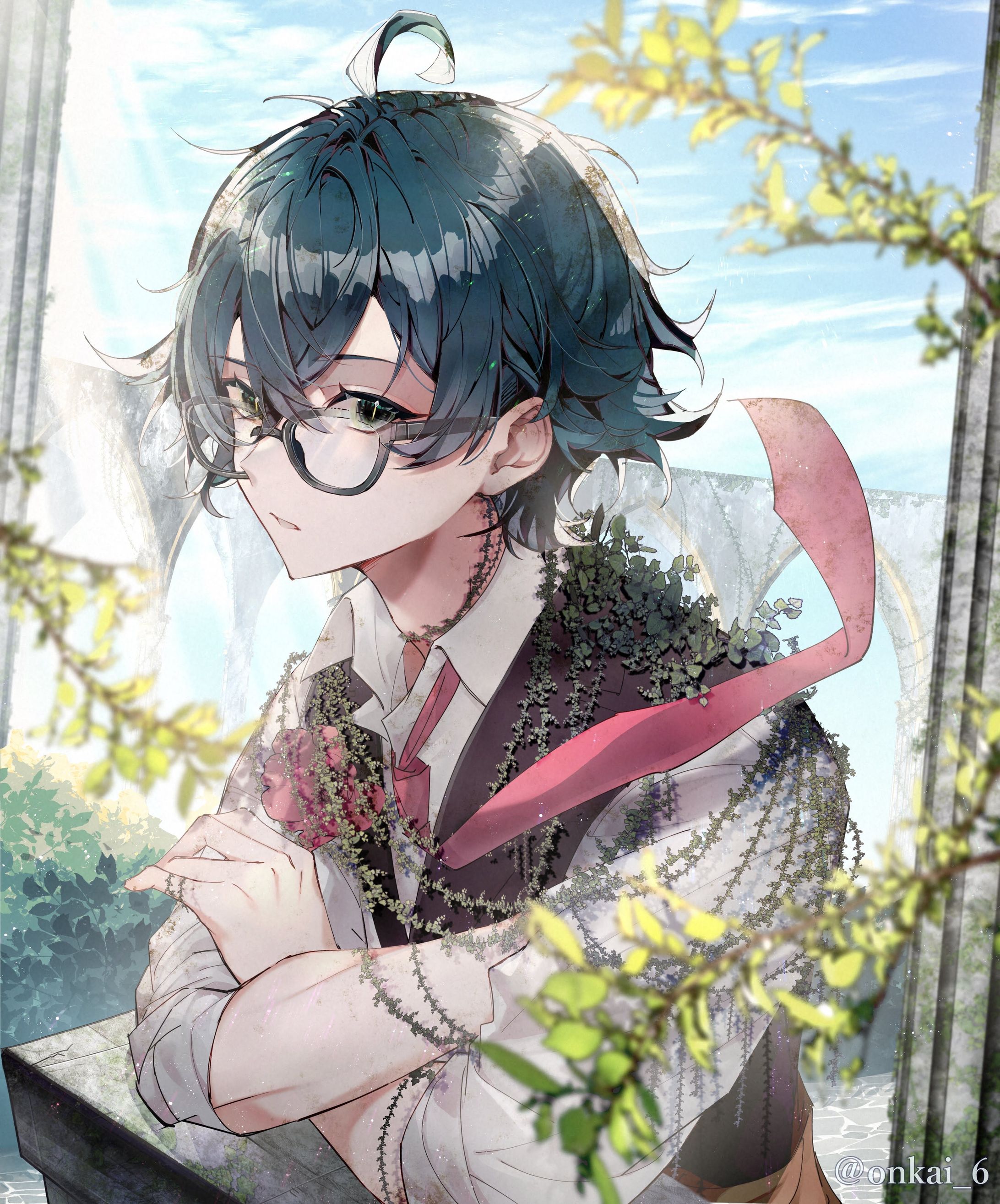 廃墟に住む少年-1