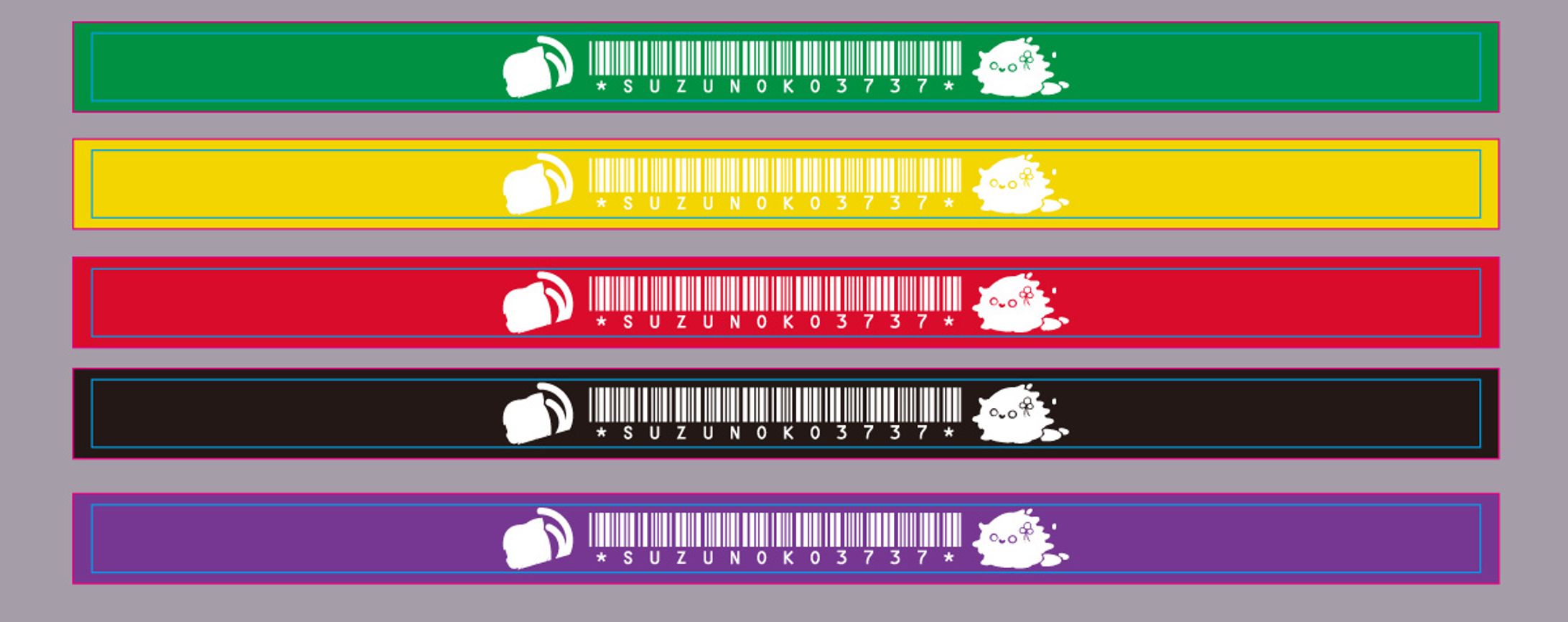 Vtuber鈴之枝みな様 トリアージリストバンド-1