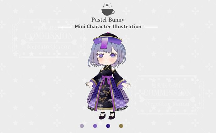 【Linear所属】夜馨様　量産型イラスト